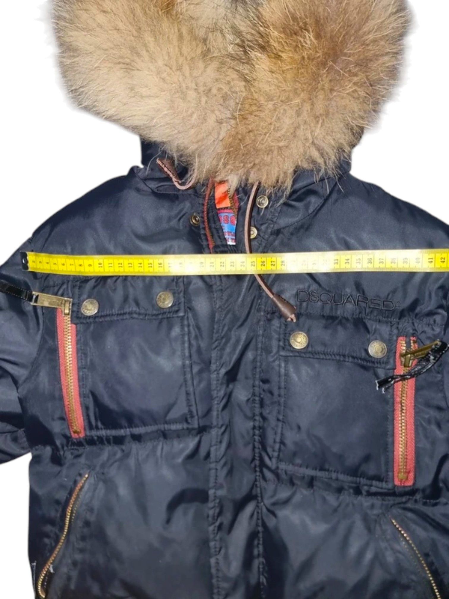 Dsquared2 Dsquared² “Fighting Dudes” Bomber Jacket w/ Fur Trim Size US M / EU 48-50 / 2 - 10 Thumbnail
