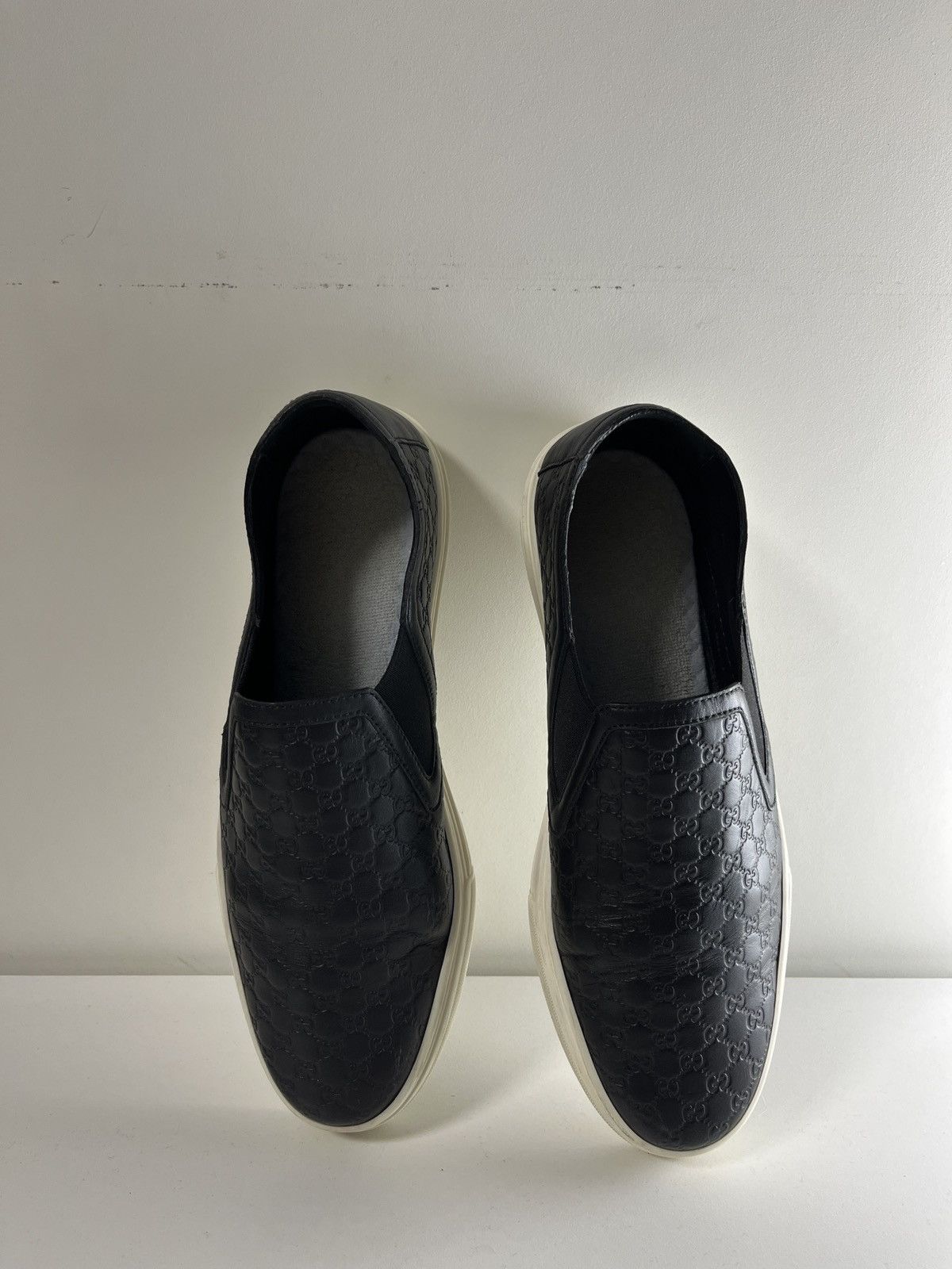 Gucci Gucci Microguccissima Monogram Leather Slip On Size US 7 / IT 37 - 4 Thumbnail