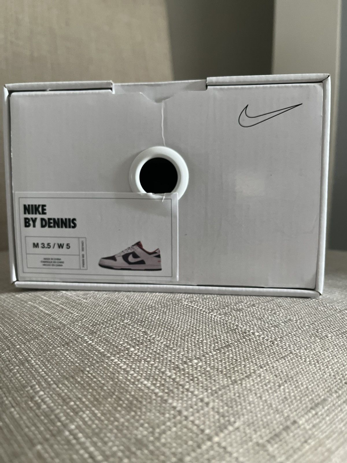 Nike Nike ID: Nike Dunk low (Reverse Panda) Size US 5 / IT 35 - 1 Thumbnail