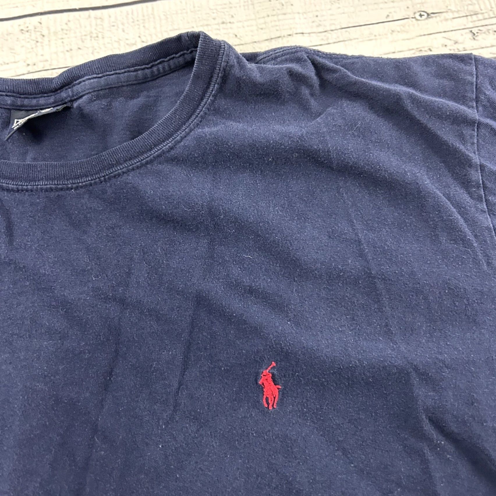 Ralph Lauren Y2K Polo Ralph Lauren Long Sleeve T Shirt Men's XXL Solid Blue Size US XXL / EU 58 / 5 - 3 Thumbnail