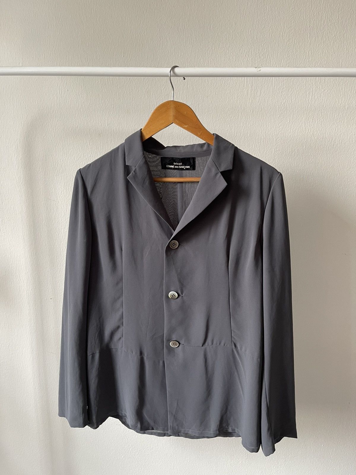 Comme des Garcons 1996 Comme Des Gargons Mesh Blazzer Size S / US 4 / IT 40 - 1 Thumbnail