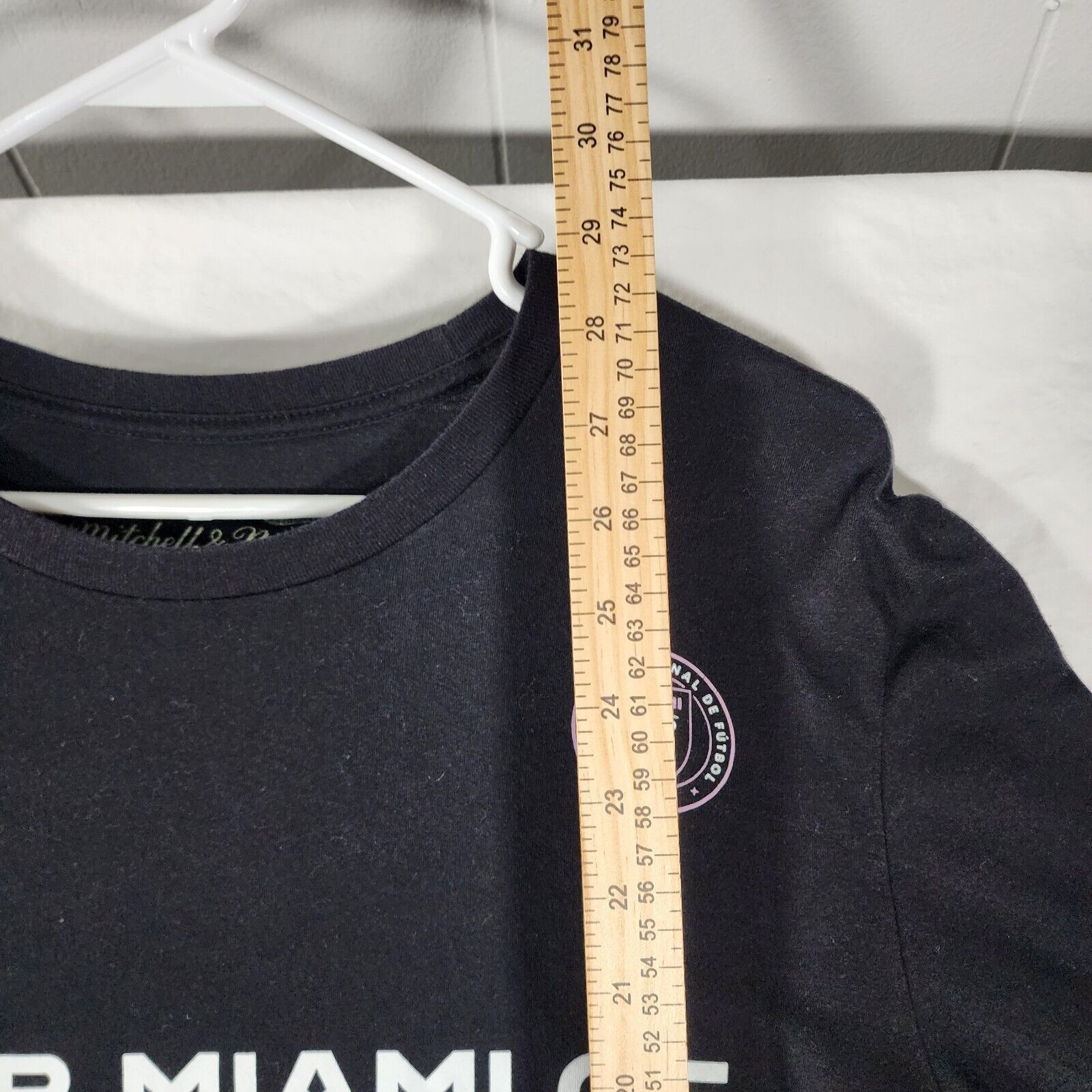 Mitchell & Ness Inter Miami CF Mitchell Ness T-Shirt Mens Sz M Soccer Futbol Size US M / EU 48-50 / 2 - 7 Thumbnail