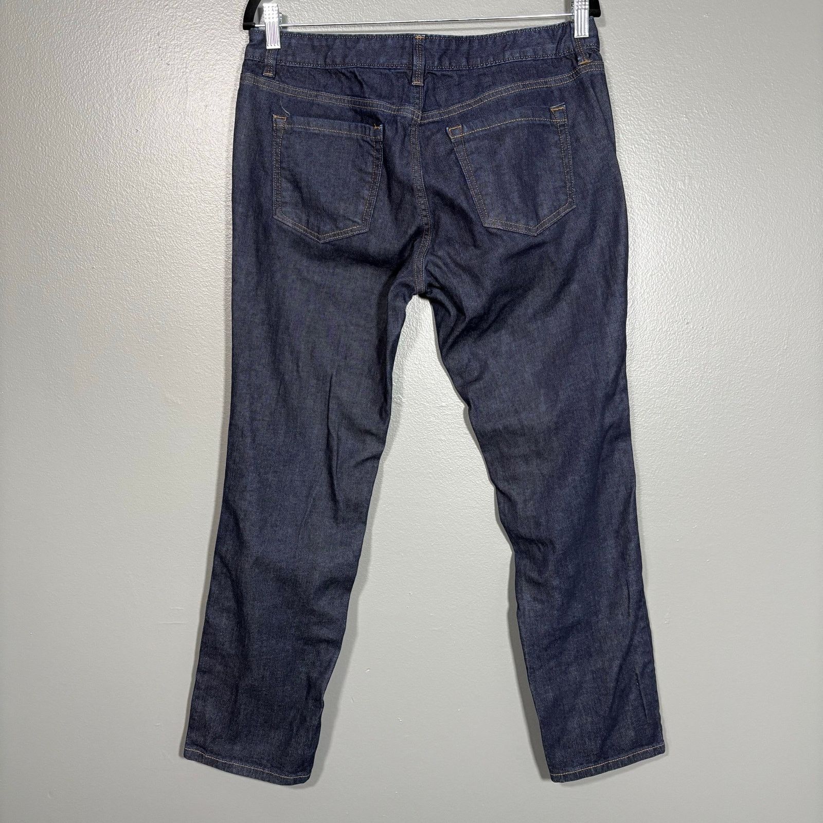 Loft Ann Taylor LOFT Modern Straight Low Rise Mom Jeans - 10P Size 32" / US 10 / IT 46 - 8 Thumbnail