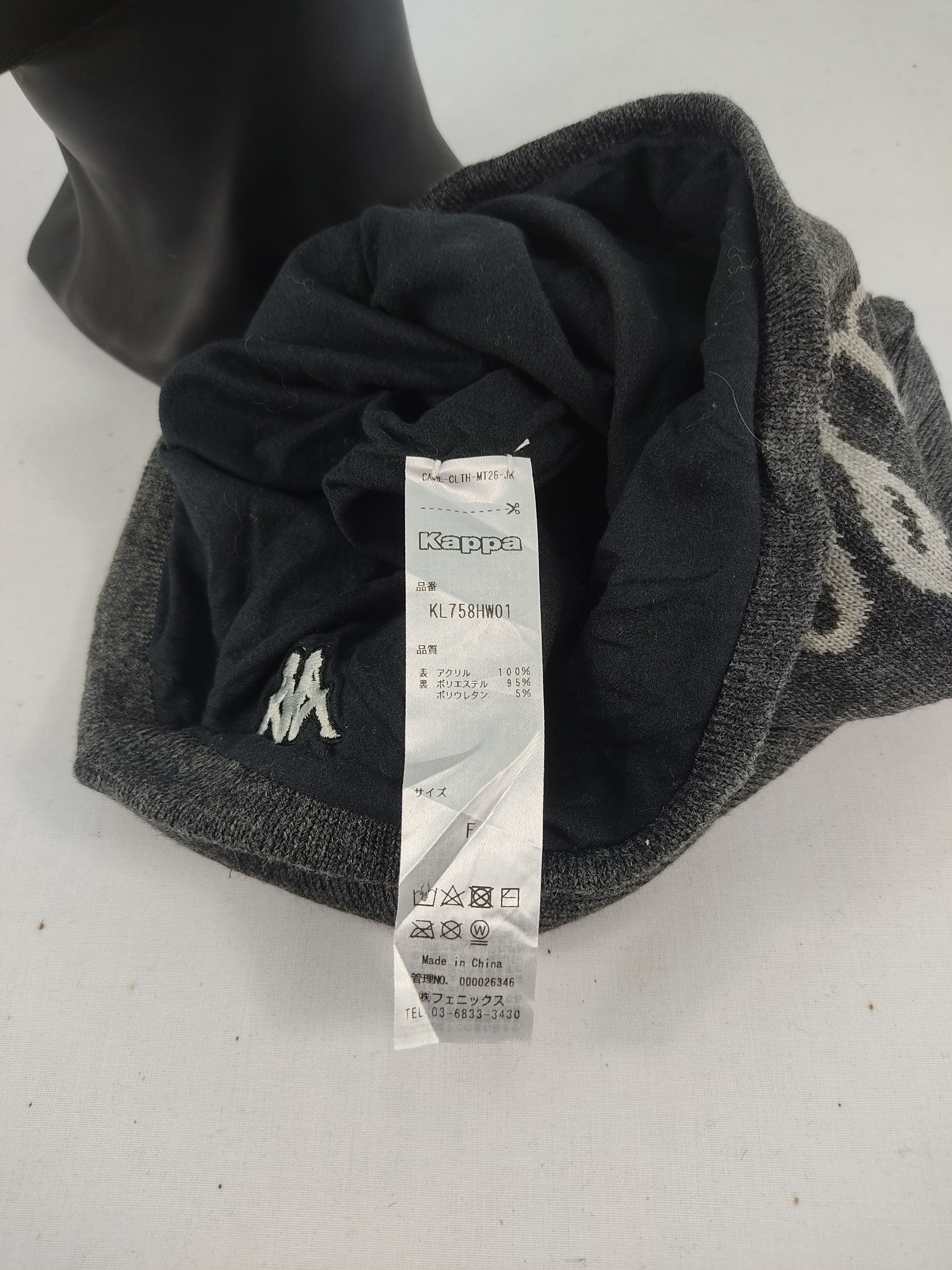 Kappa Kappa Player Beanie / Snow Hat / Snow Cap Size ONE SIZE - 9 Thumbnail