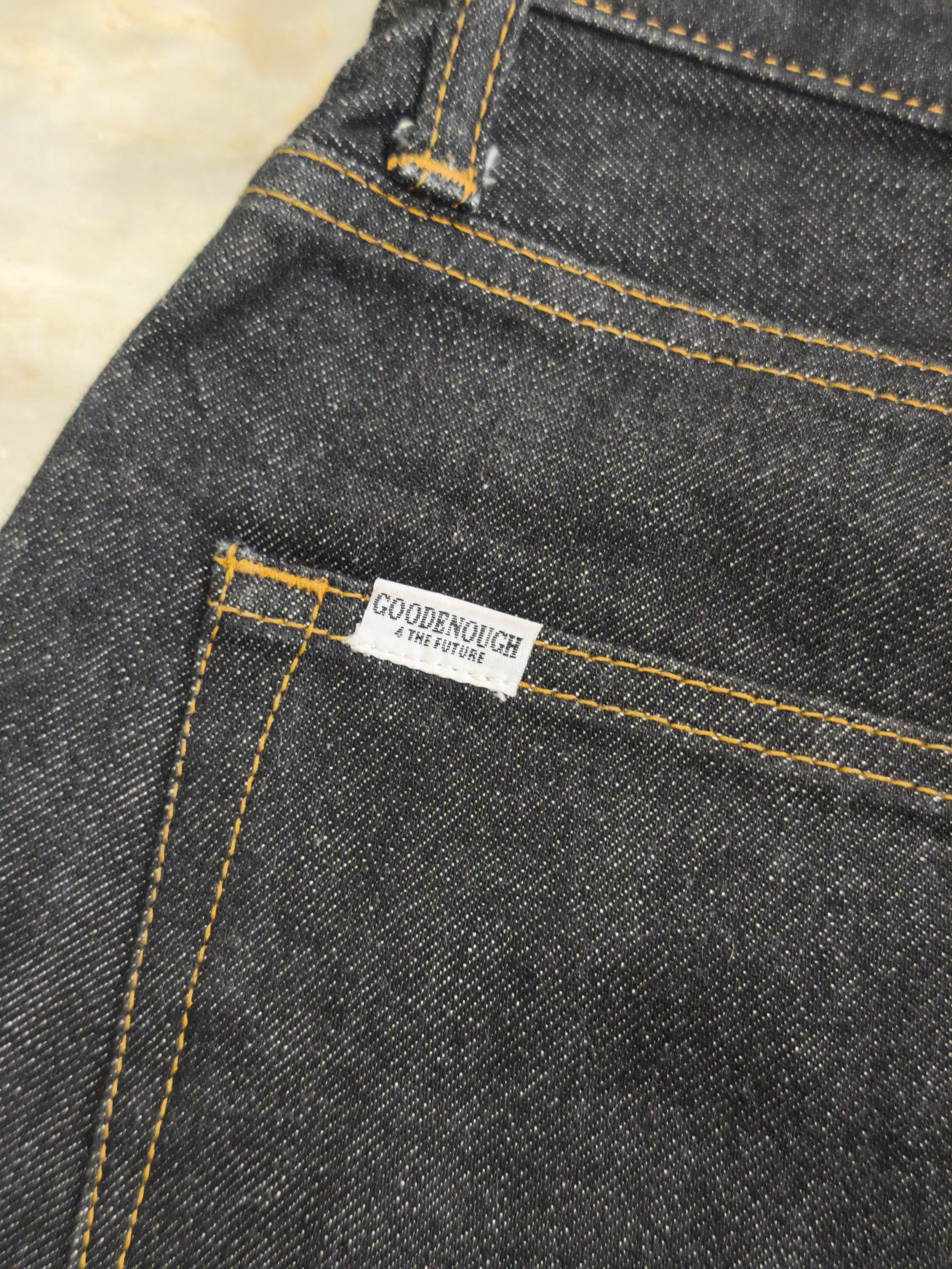 GOODENOUGH GOOD ENOUGH Selvedge Straight Pants - GE-102001 Size US 31 - 11 Thumbnail