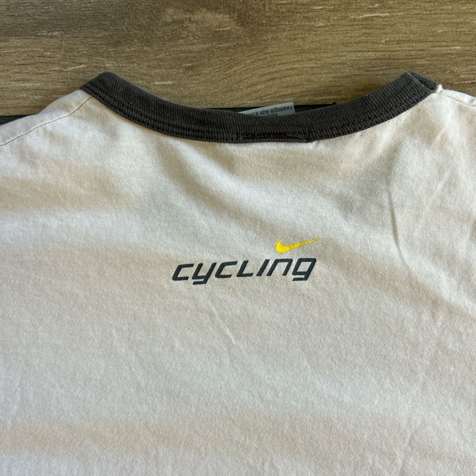 Nike Vintage Nike Cycling Speed Bump Ringer T-Shirt Made in USA Size US M / EU 48-50 / 2 - 4 Thumbnail