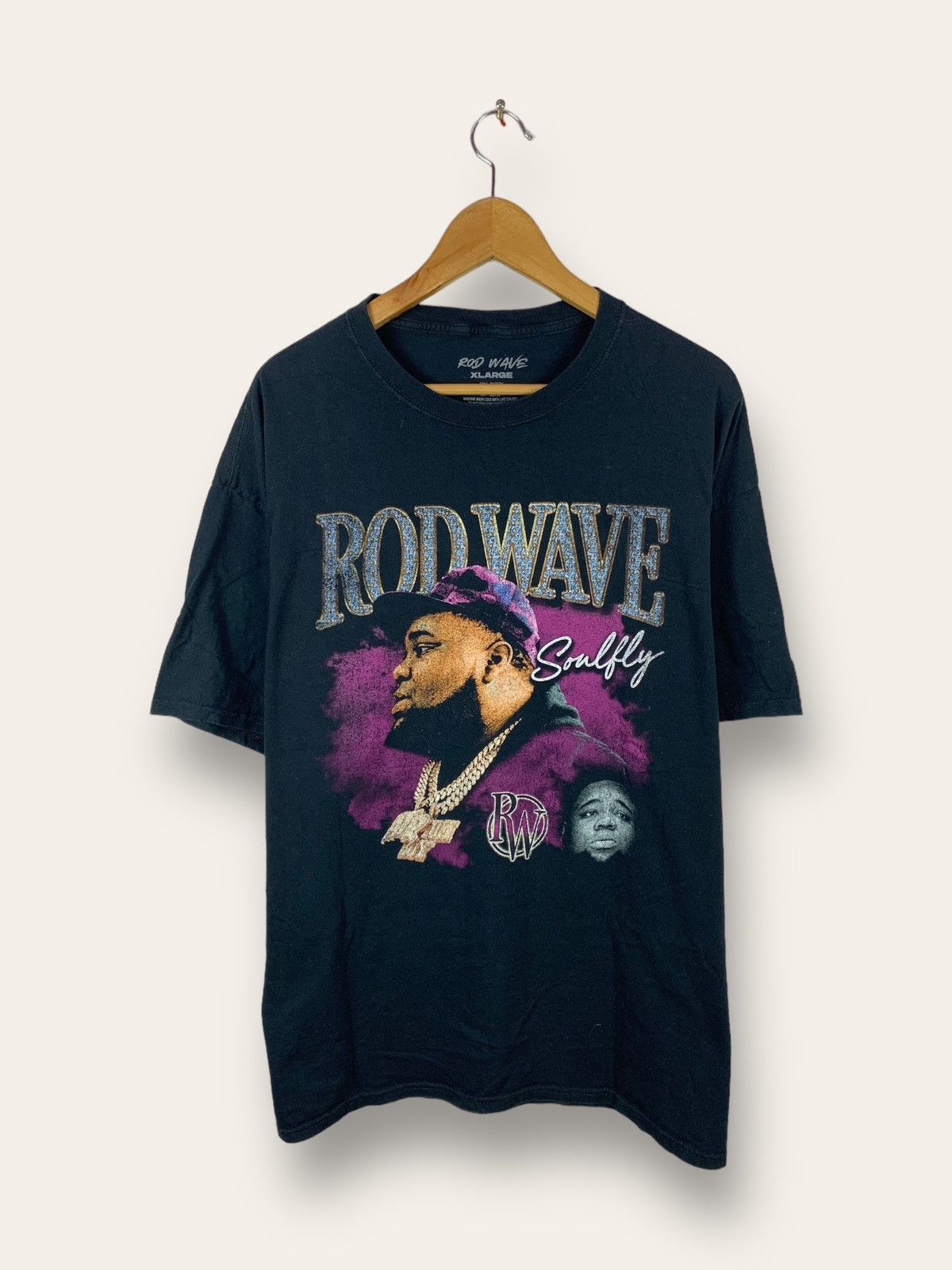 Rap Tees Steals! Rod Wave Soulfly American Rapper Hip Hop R&B Size US XL / EU 56 / 4 - 1 Thumbnail