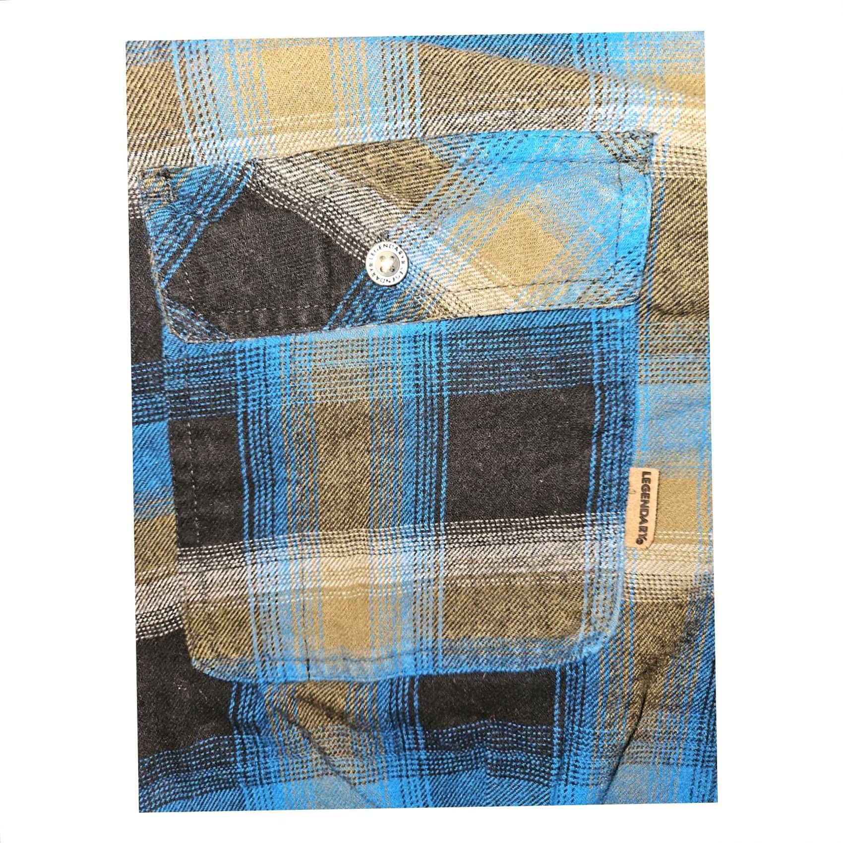 Vintage Legendary Whitetails Flannel Shirt Men's L Long Sleeve Blue Plaid Outdoors Size US L / EU 52-54 / 3 - 5 Thumbnail