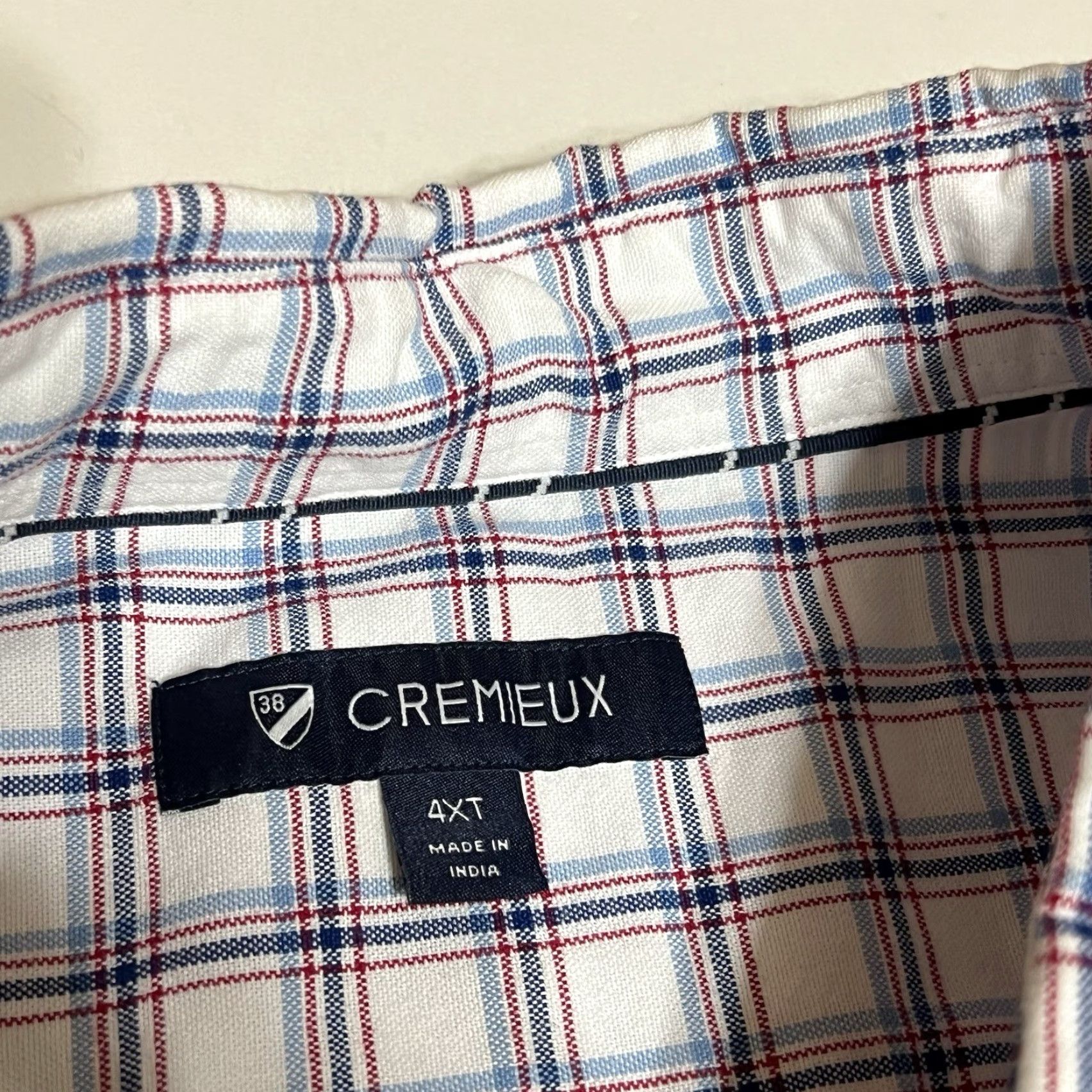 Cremieux CREMIEUX Mens 4XT Plaid Button-Down Shirt 100% Cotton Flannel Long Sleeve NWT Shirt Mens 4XT Multicolor Plaid Button-Up Classic Casual Size US XXL / EU 58 / 5 - 7 Thumbnail