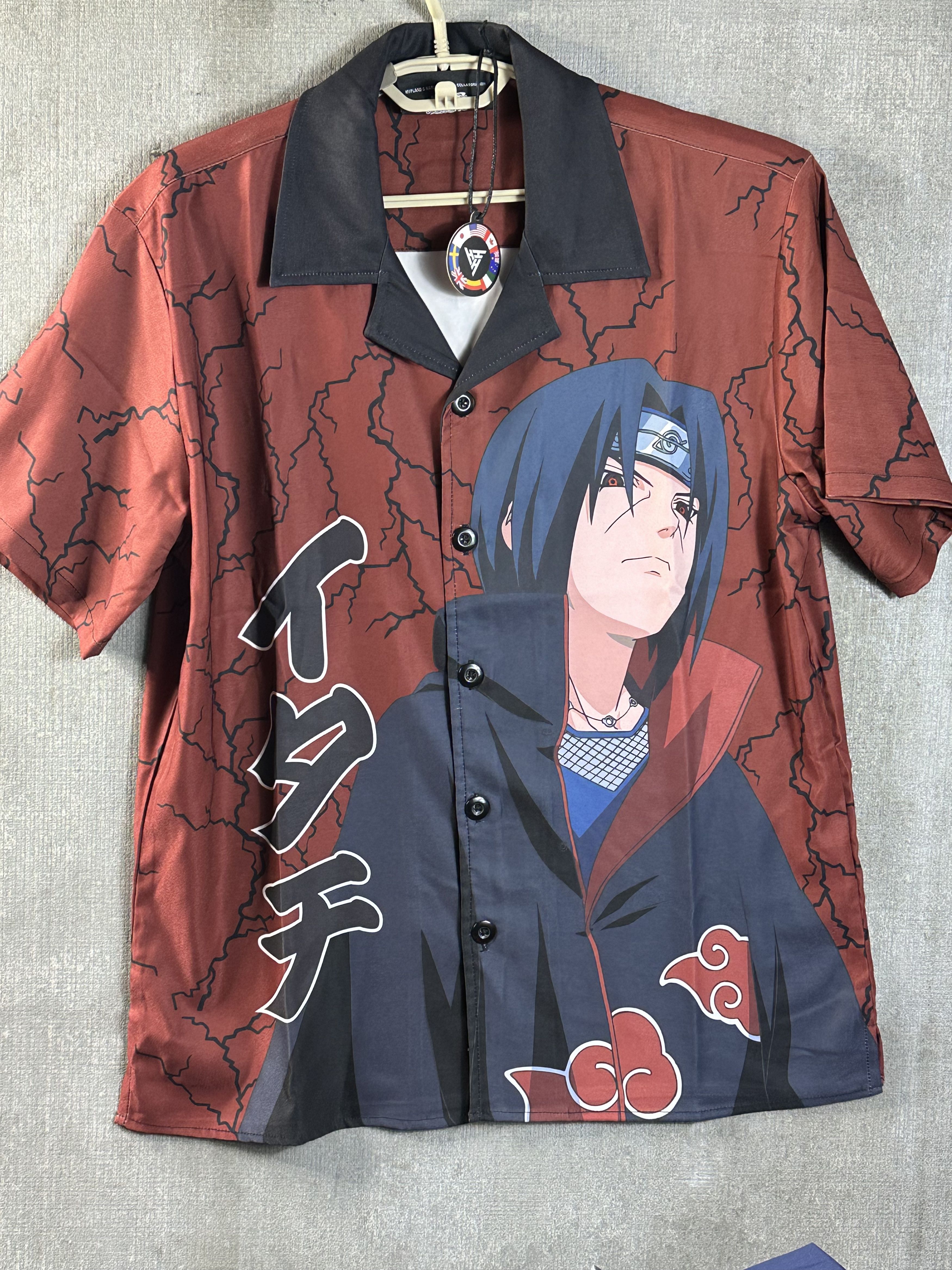 Hypland x Naruto Itachi Button-up Shirt