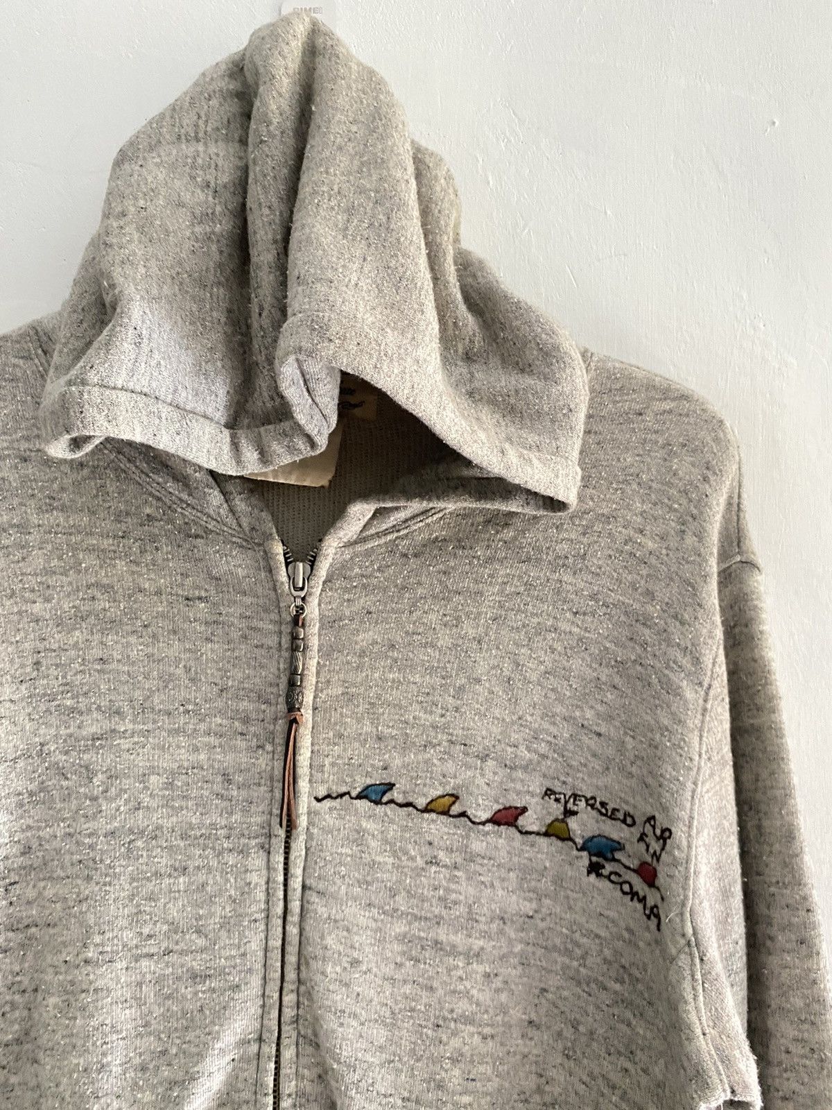 If Six Was Nine × Japanese Brand × Le Grande Bleu (L.G.B.) 2000s remi relief embroidery hoodie Size US L / EU 52-54 / 3 - 3 Thumbnail