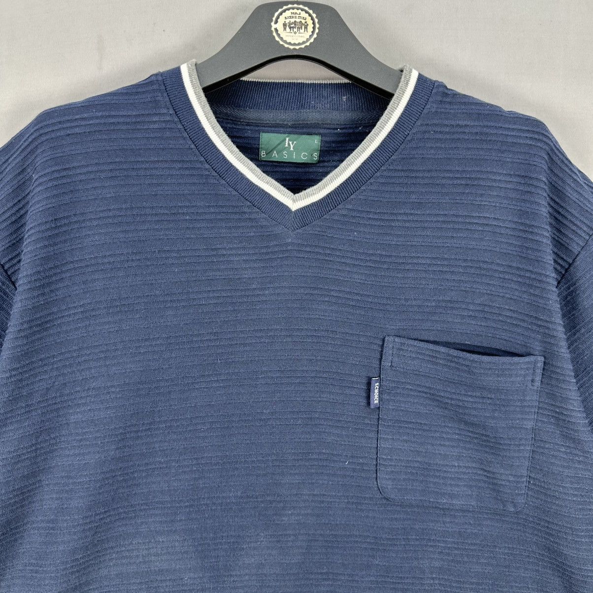 Issey Miyake IY Basics by Issey Miyake Pleated Single Pocket Tee Size US L / EU 52-54 / 3 - 7 Thumbnail
