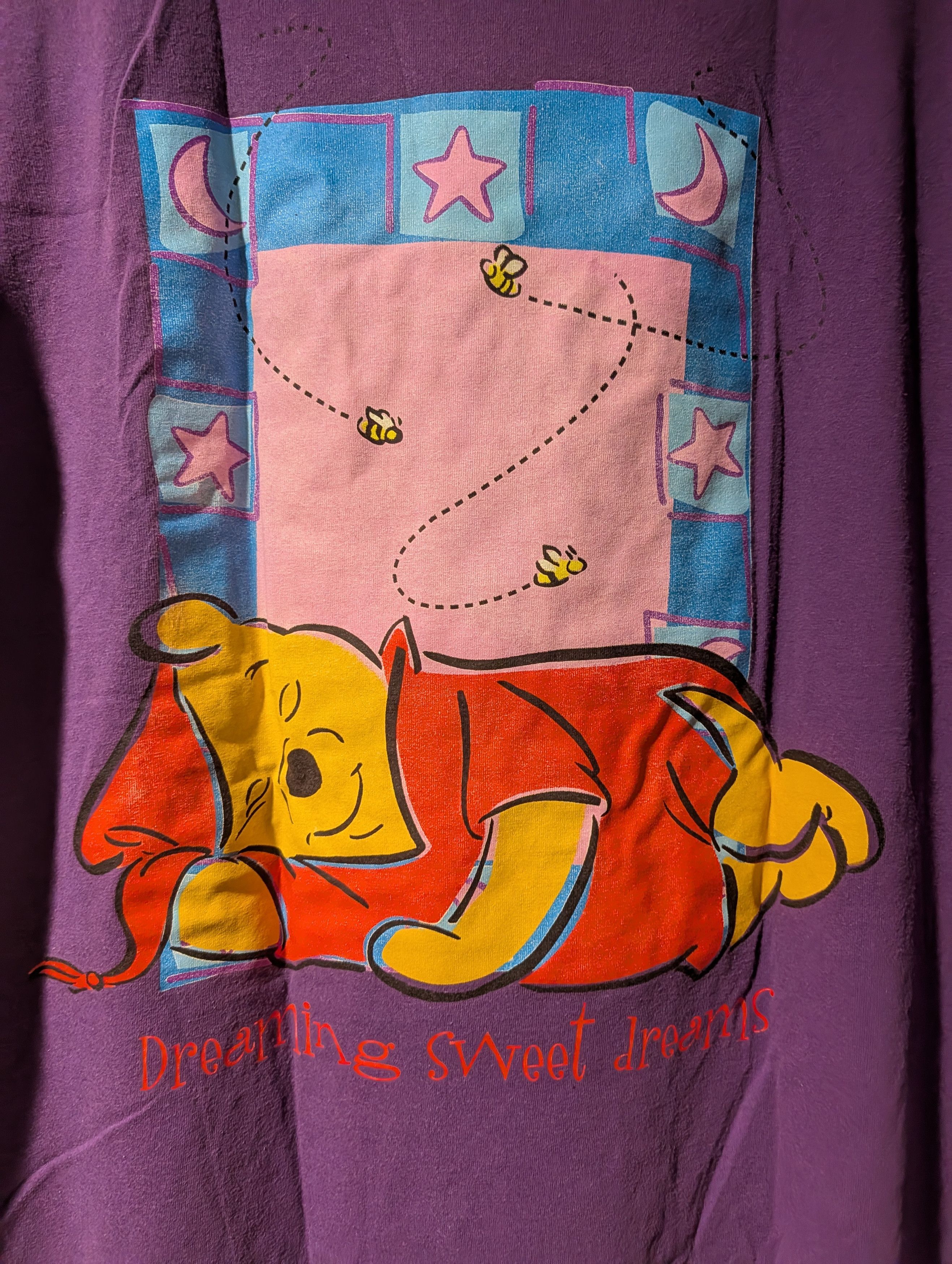 Disney Vintage Winnie the Pooh Sleepy Old Bear Disney T-Shirt Size US XXL / EU 58 / 5 - 9 Thumbnail