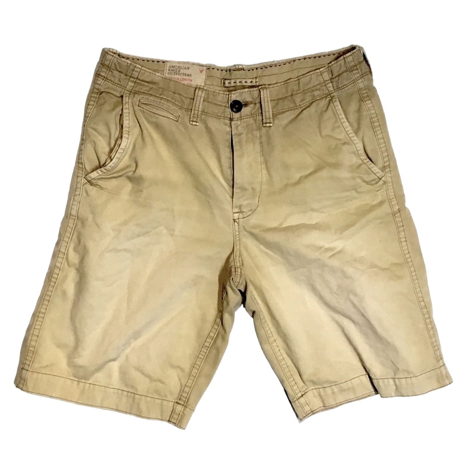 American Eagle Outfitters American Eagle Flat Front Shorts Size US 33 - 1 Thumbnail