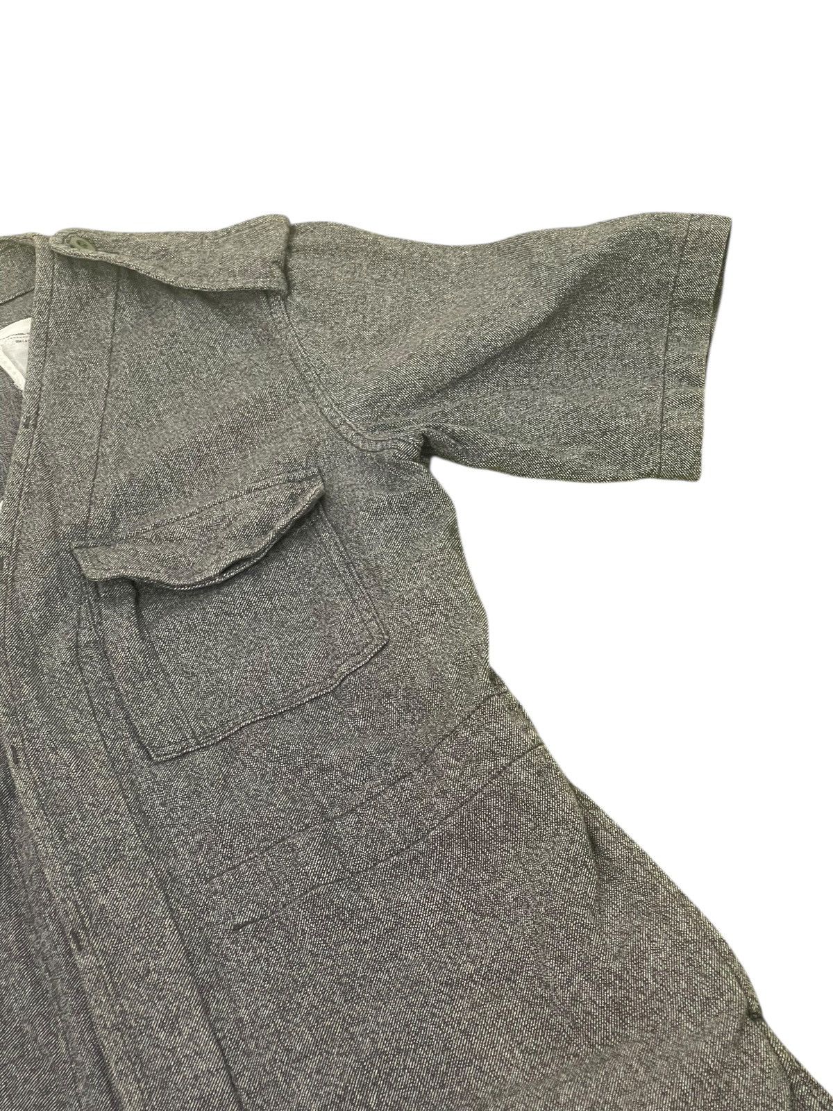 Comme des Garcons Short Overalls Slant Wise Japan Workwear Denim 6🟩8 Size US M / EU 48-50 / 2 - 6 Thumbnail