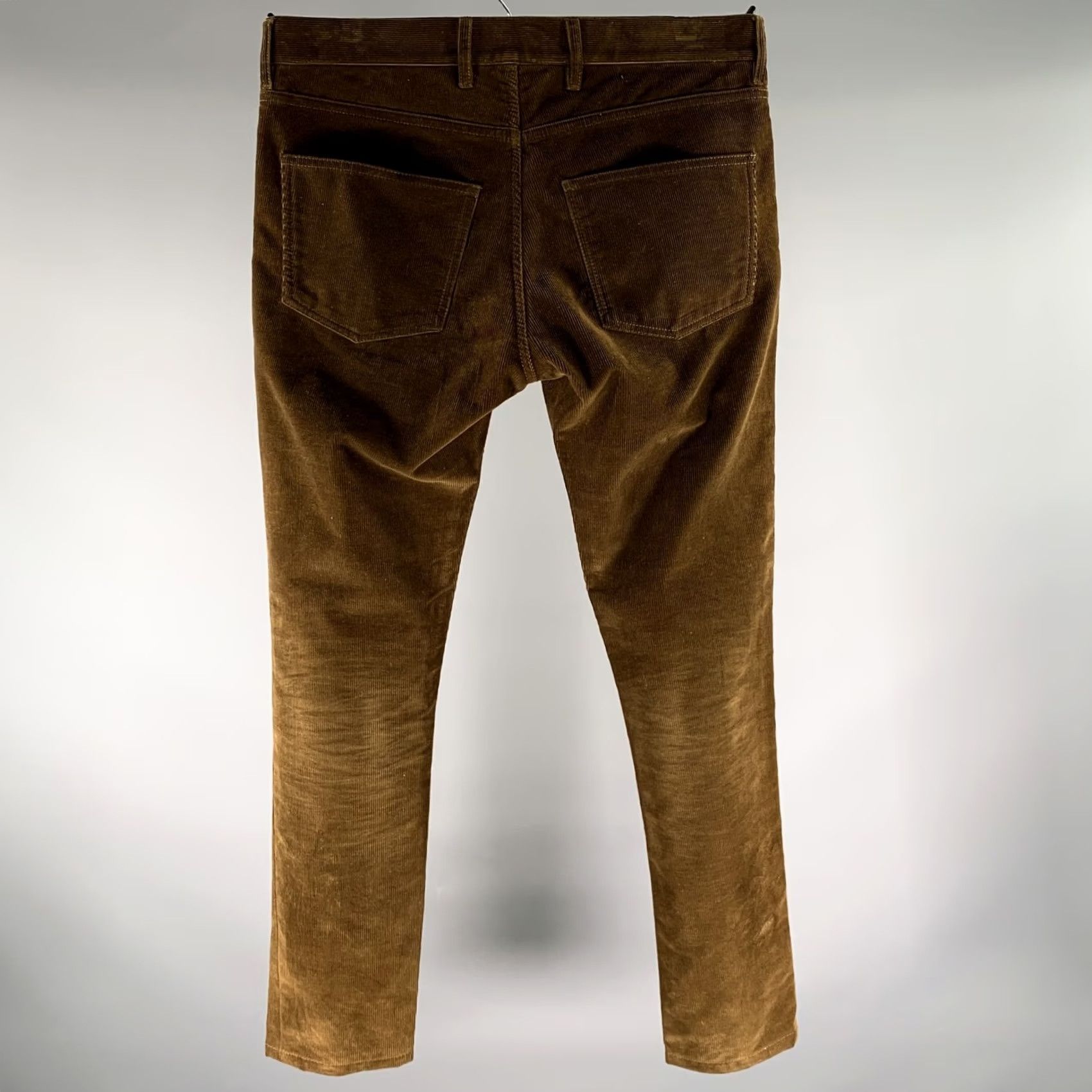 Lanvin LANVIN Brown Corduroy Cotton Casual Pants Size 32 Button Fly Men Size US 32 / EU 48 - 2 Thumbnail