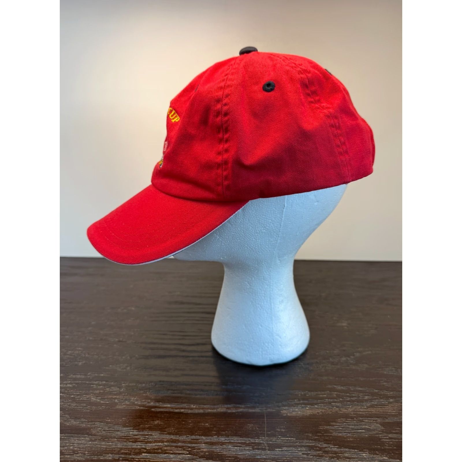 Imperial Imperial Hat Mens One Size Red Twill Adjustable Ryder Cup Golf Baseball Cap Sports Size ONE SIZE - 5 Thumbnail