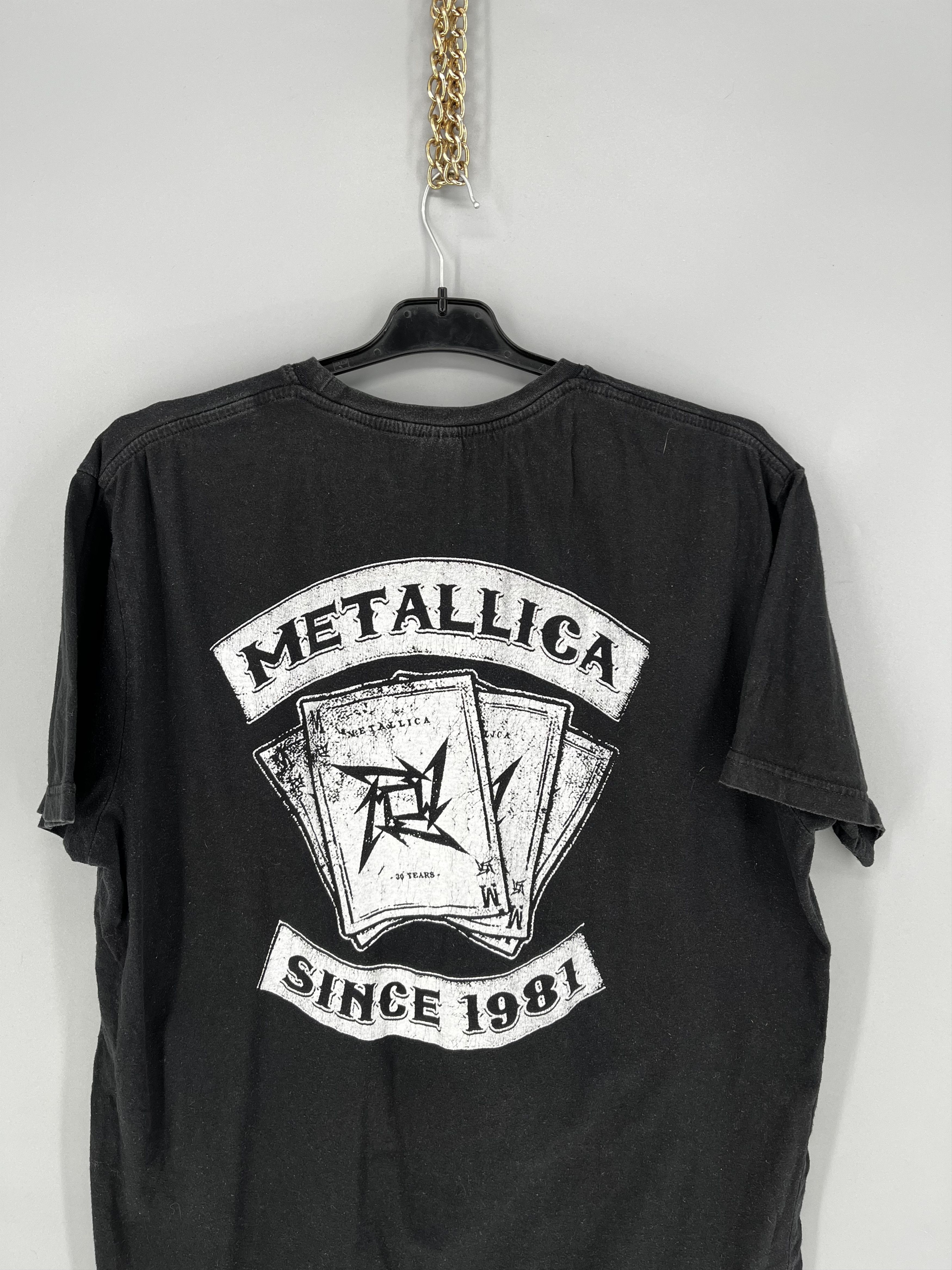 Band Tees Vintage 90s Y2K Metallica Horror Faded Band Rock Streetwear Size US L / EU 52-54 / 3 - 11 Thumbnail