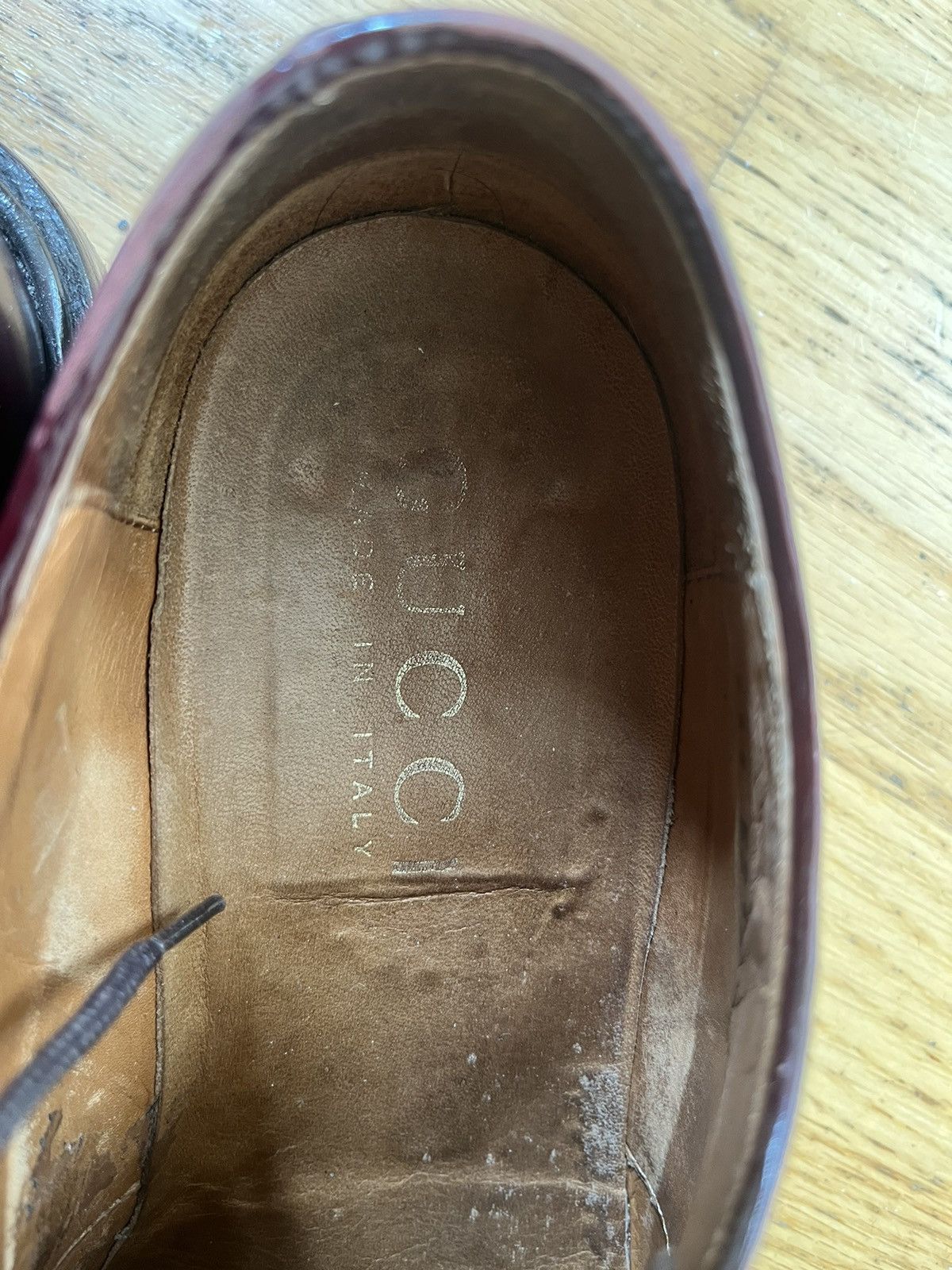 Gucci Rare Vintage Gucci Moc Toe Leather shoes Size US 9 / EU 42 - 4 Thumbnail