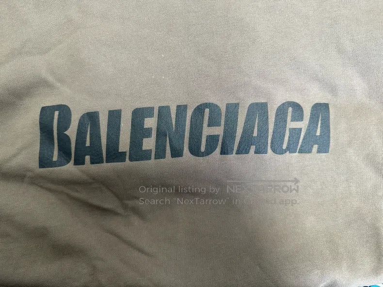 Balenciaga Balenciaga Solid Color Letter Printed Hooded Long Sleeve S Size US XXS / EU 40 - 3 Thumbnail