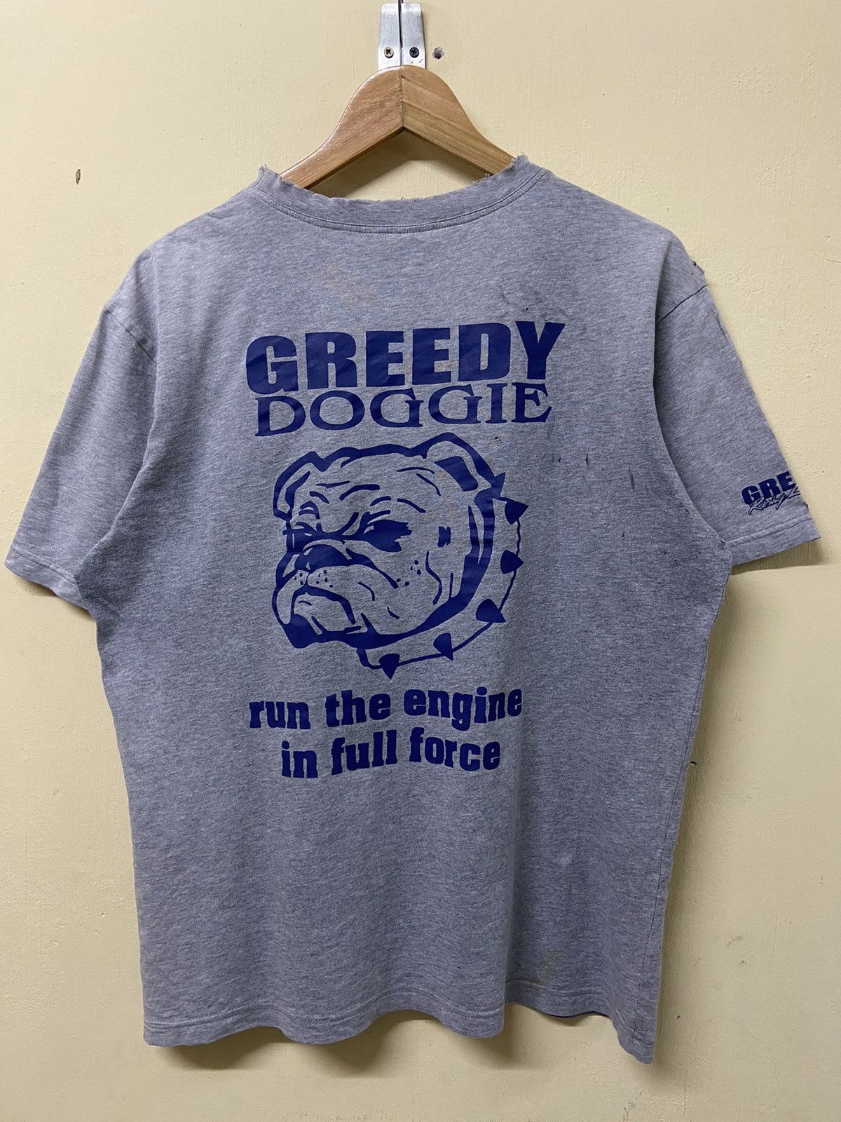 Japanese Brand × Vintage Vintage Destress Greedy Racing Size US L / EU 52-54 / 3 - 11 Thumbnail