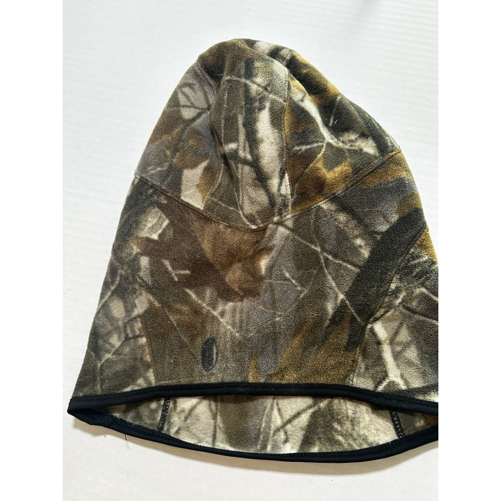 Realtree Remington Hardwoods Grey Camouflage Fleece Mask OSFM Hunting Size ONE SIZE - 4 Thumbnail