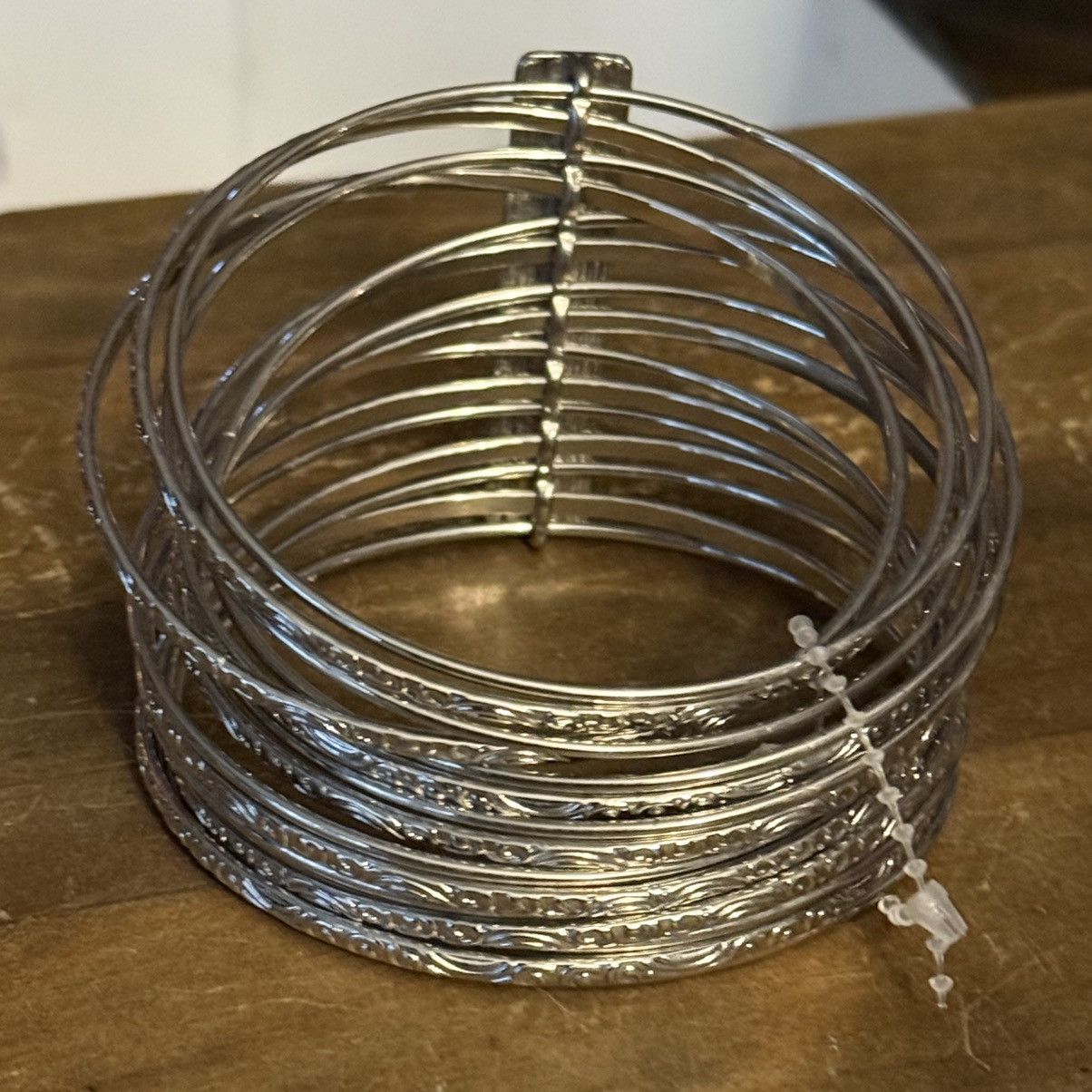 Other Silver tone bangle bracelets set Size ONE SIZE - 3 Thumbnail