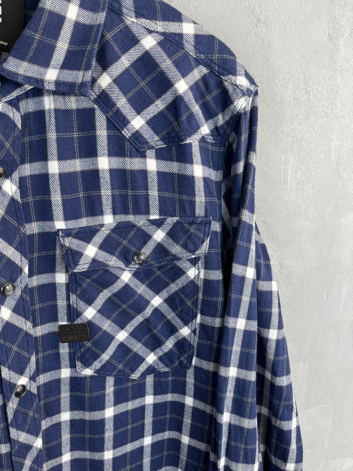 G-Star × Vintage G star flannel shirt Size US L / EU 52-54 / 3 - 5 Thumbnail