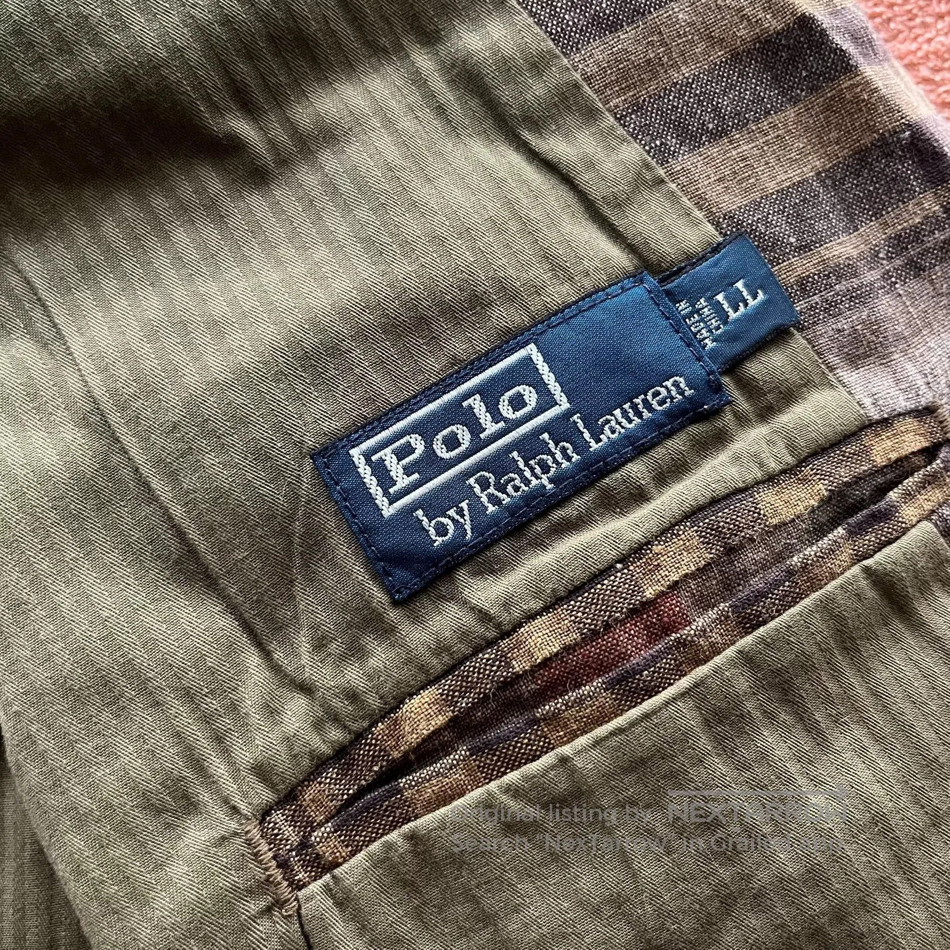 Polo Ralph Lauren Ralph Lauren Polo Linen Plaid Trench Coat. Size US XL / EU 56 / 4 - 7 Thumbnail