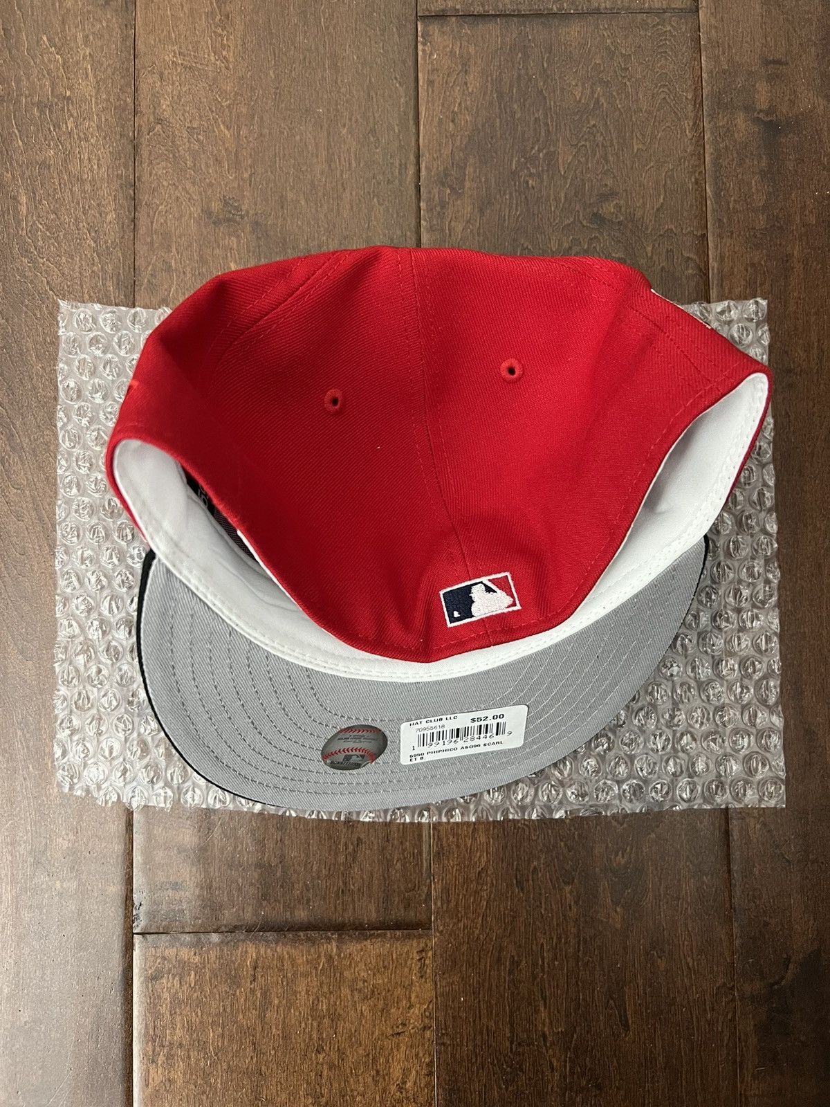 Hat Club New Era Hat Club Garden Of Eden 2 Phillies Patch Red Size 8 Size ONE SIZE - 4 Thumbnail