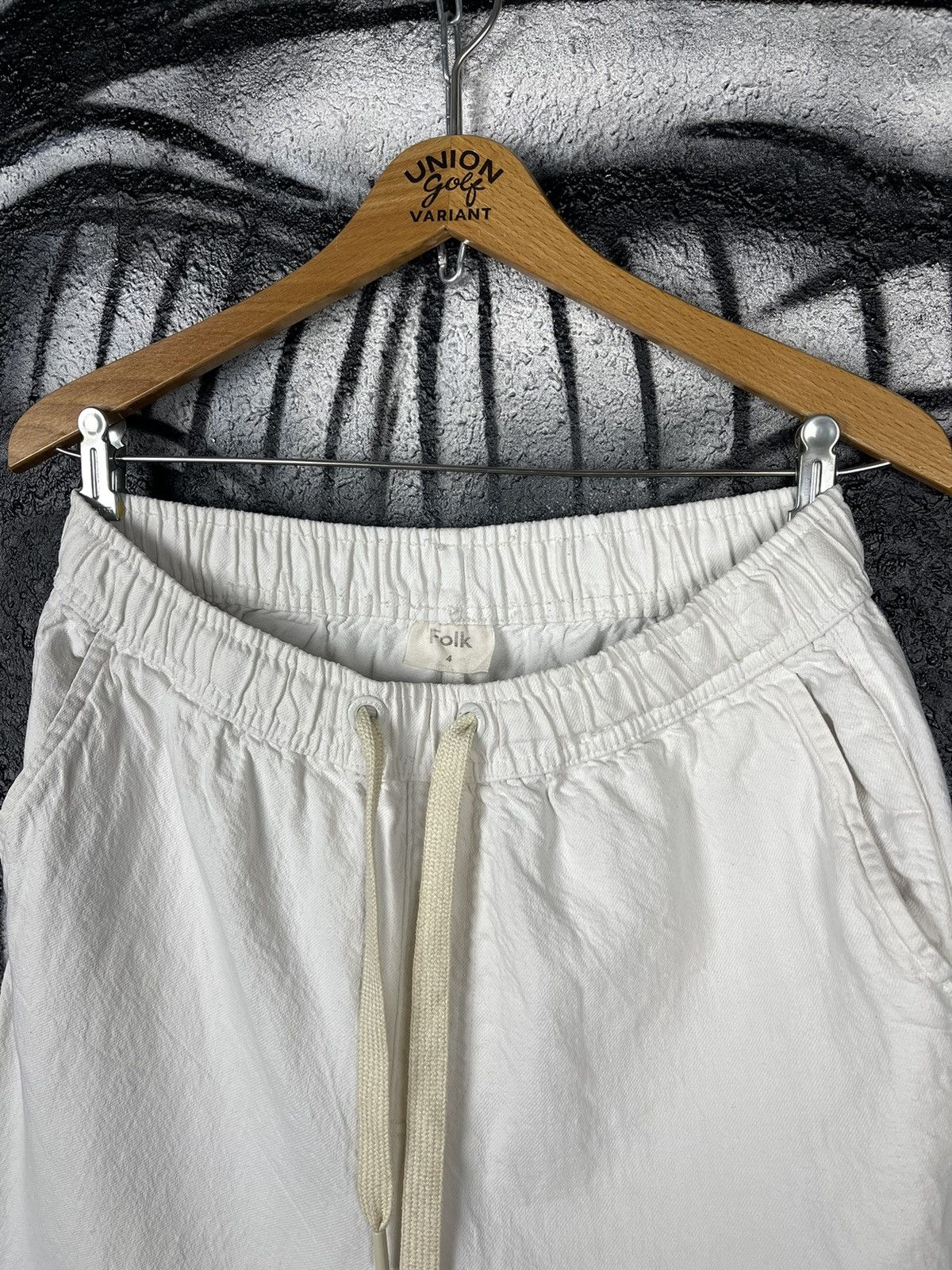 Folk × Vintage Folk White Shorts Men’s Size 4 Size US 32 / EU 48 - 5 Thumbnail