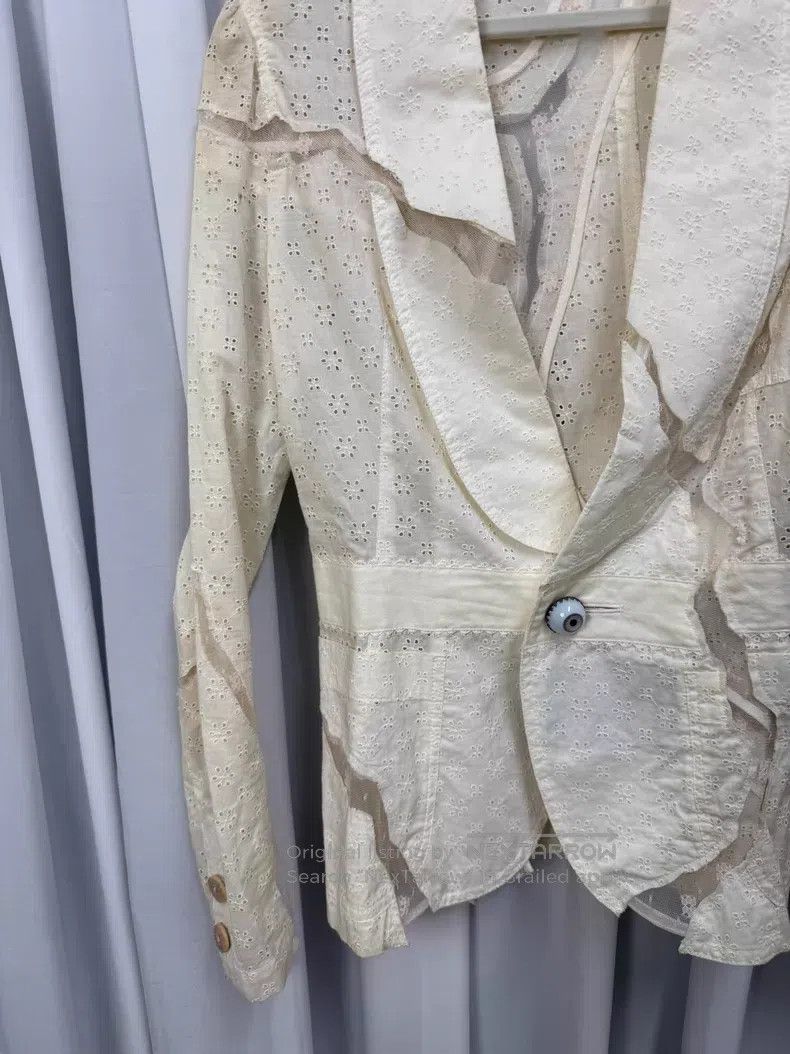 Undercover Undercover Size 1 ripped blazer jacket| Size S / US 4 / IT 40 - 3 Thumbnail