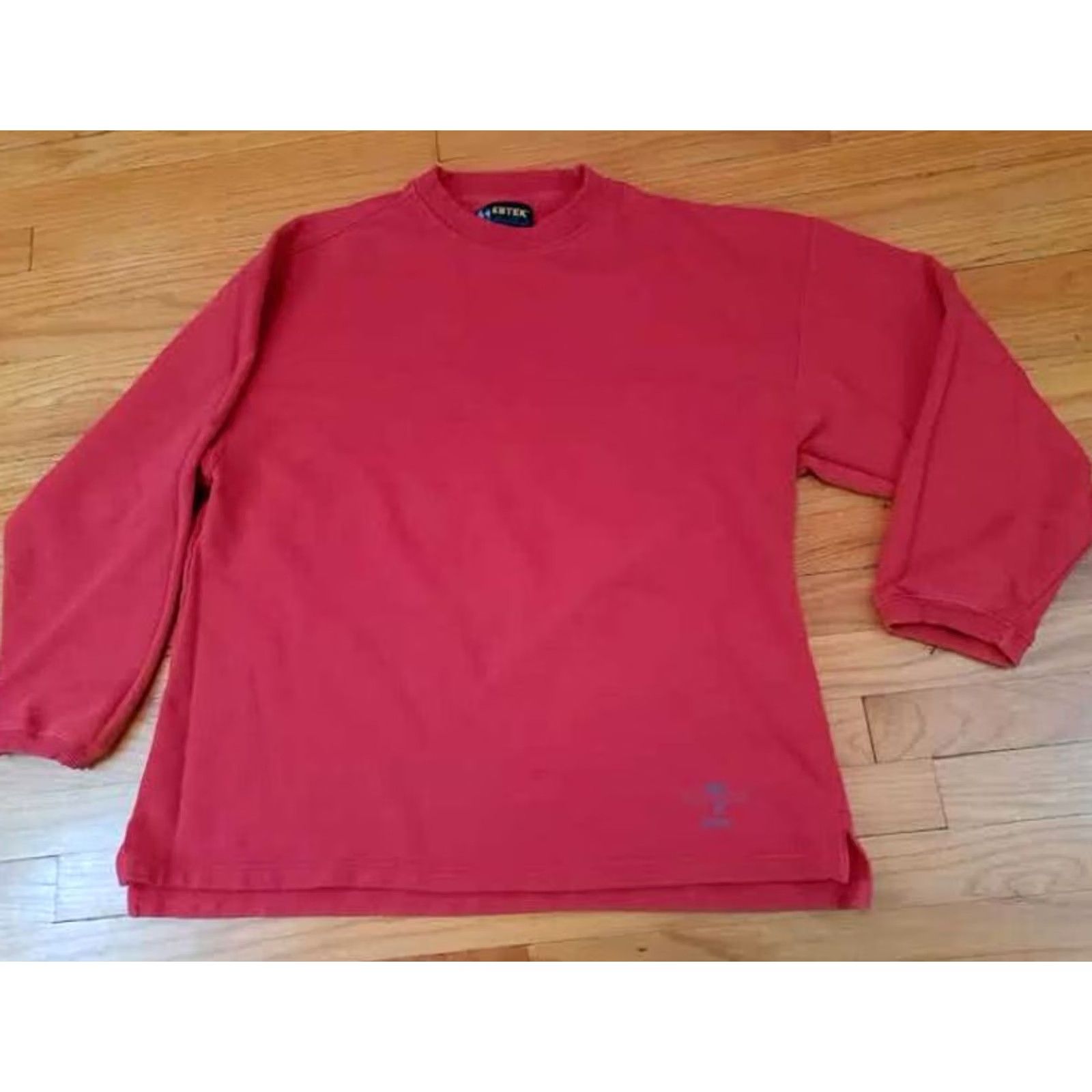 Eddie Bauer VINTAGE Eddie Bauer Shirt Mens L Red Ebtek Outdoor Cotton Work Sweatshirt Size US L / EU 52-54 / 3 - 3 Thumbnail