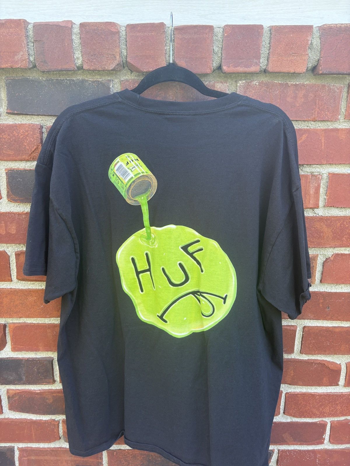 Huf Huf Slime 20 Year Anniversary Tee Streetwear Black Size XL Size US XL / EU 56 / 4 - 8 Thumbnail