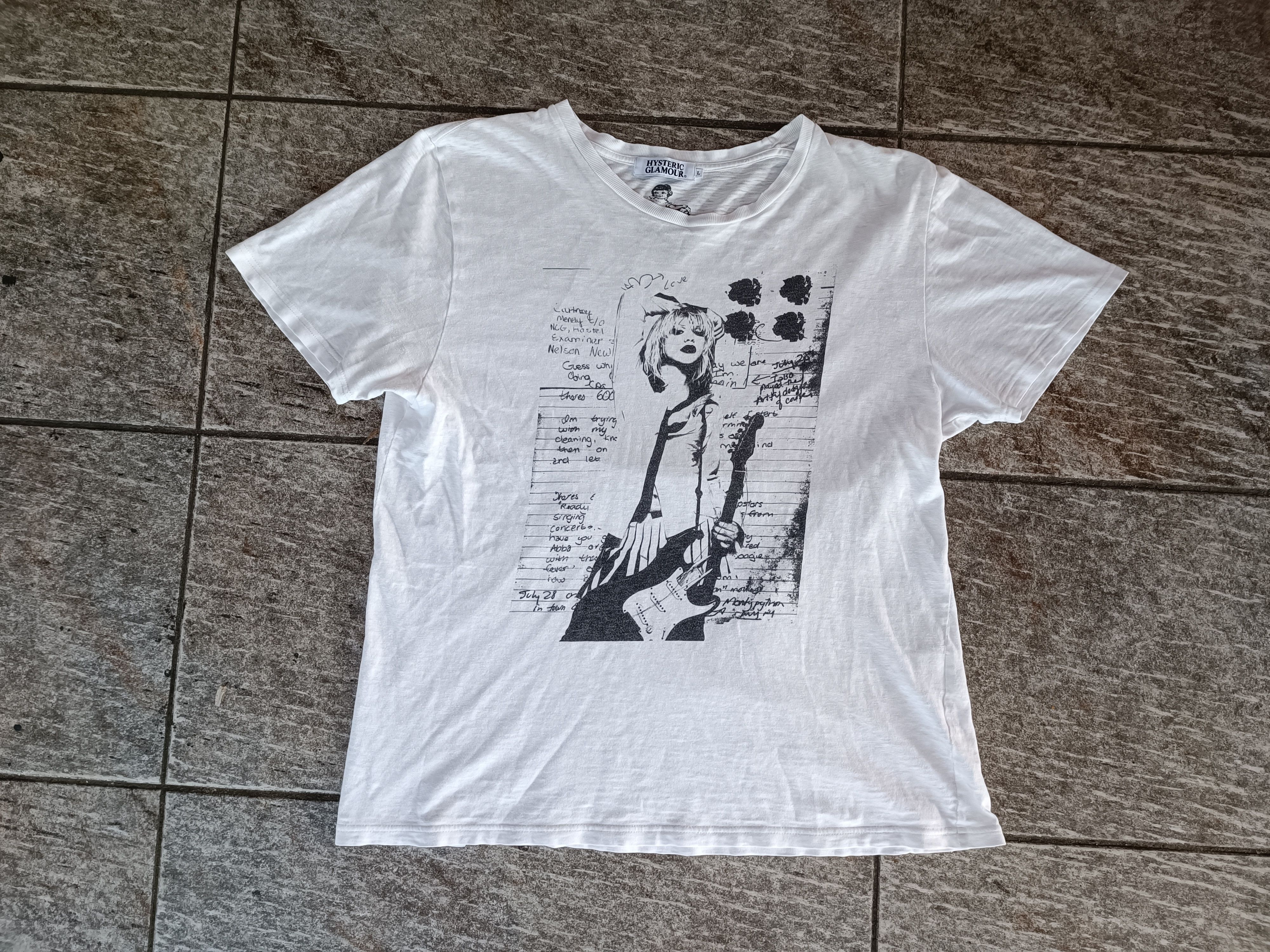 Hysteric Glamour hysteric glamour courtney love tee Size L / US 10 / IT 46 - 1 Thumbnail