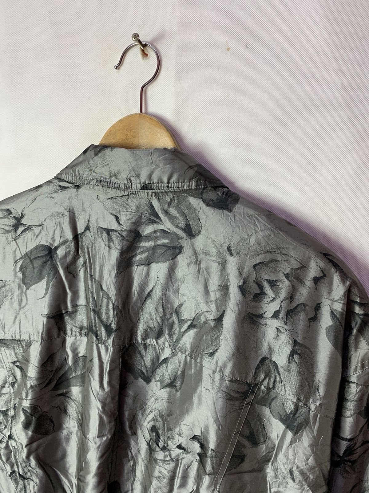 Japanese Brand Rare! Christian Aujard Paris Floral Bomber Flight Jacket Size US M / EU 48-50 / 2 - 6 Thumbnail