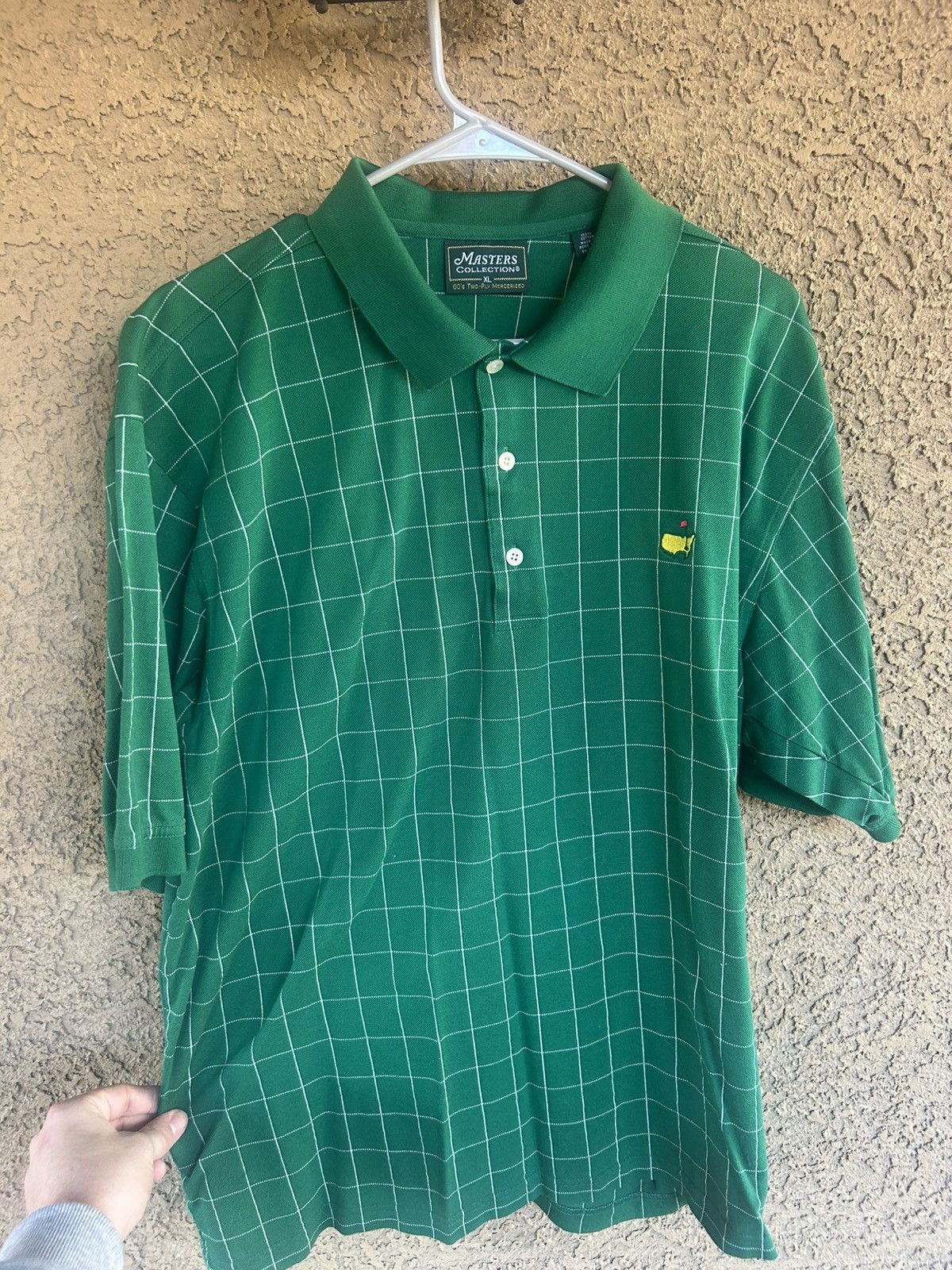 Vintage Vintage 80’s Augusta National Masters Polo Size XL Size US XL / EU 56 / 4 - 1 Thumbnail
