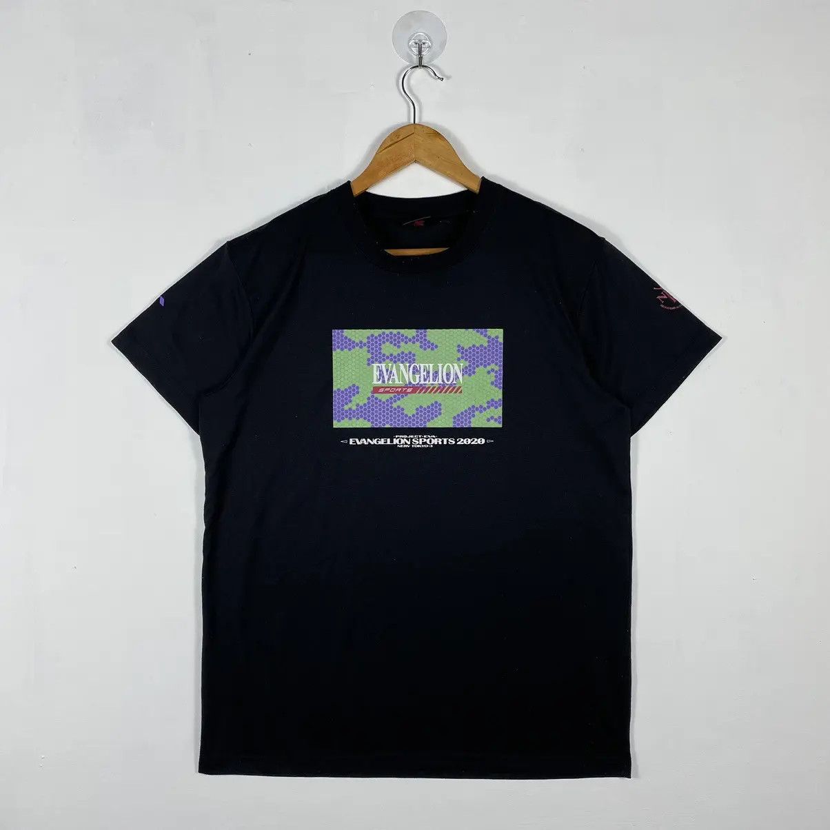 Anime EVANGELION SPORTS 2020 PROJECT EVA NERV TOKYO-3 TEE Size US L / EU 52-54 / 3 - 2 Thumbnail