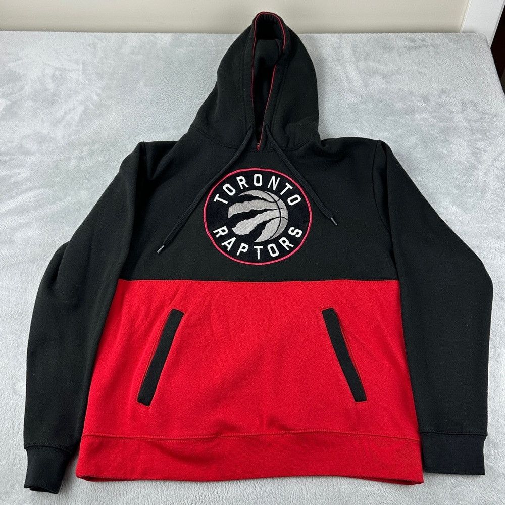 NBA Toronto Raptors Black / Red Hoodie Men’s Size L Size US L / EU 52-54 / 3 - 1 Thumbnail