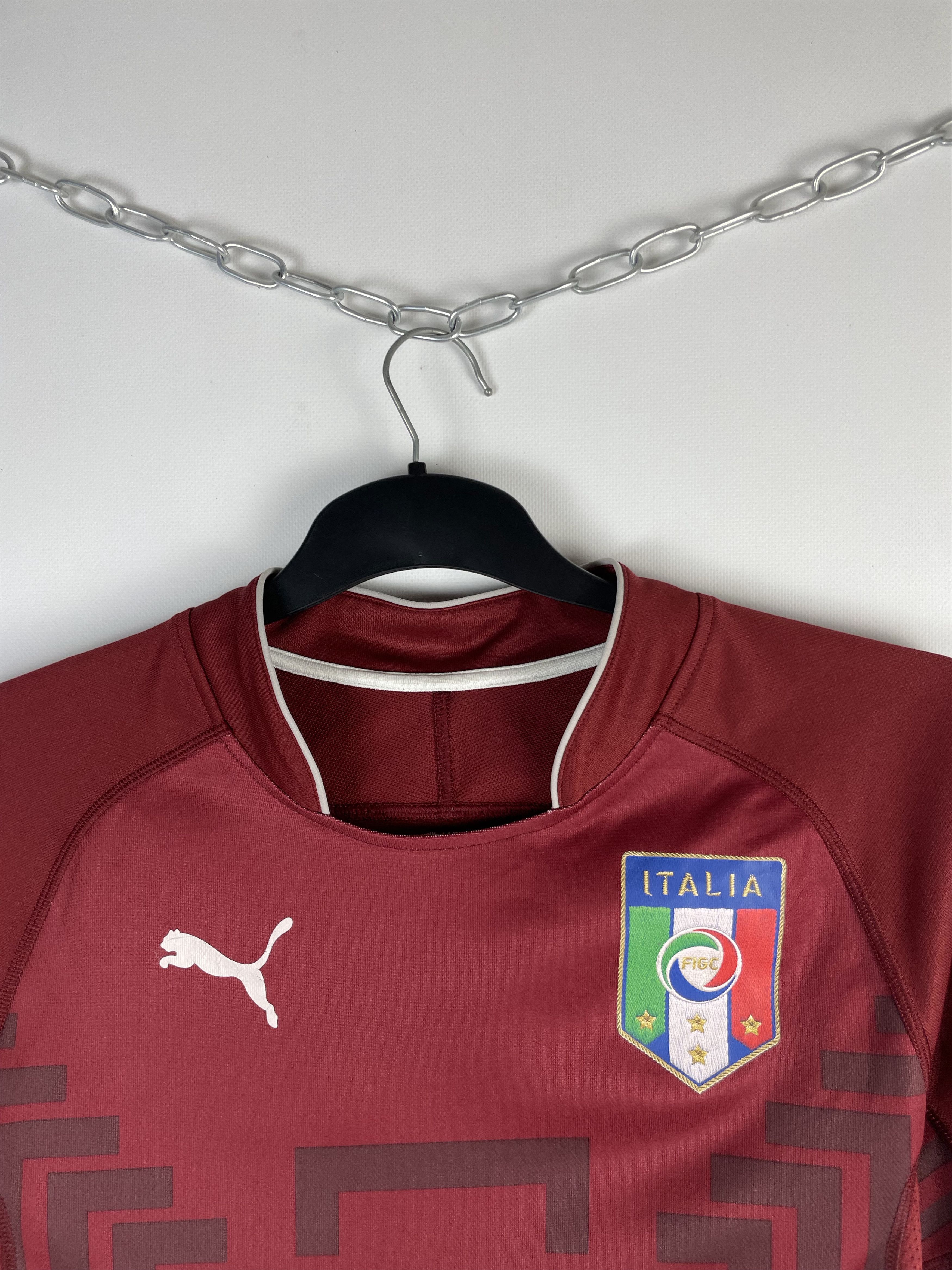 Puma × Vintage Vintage Puma Italia Soccer Jersey T-shirt tee Italy Size US S / EU 44-46 / 1 - 4 Thumbnail