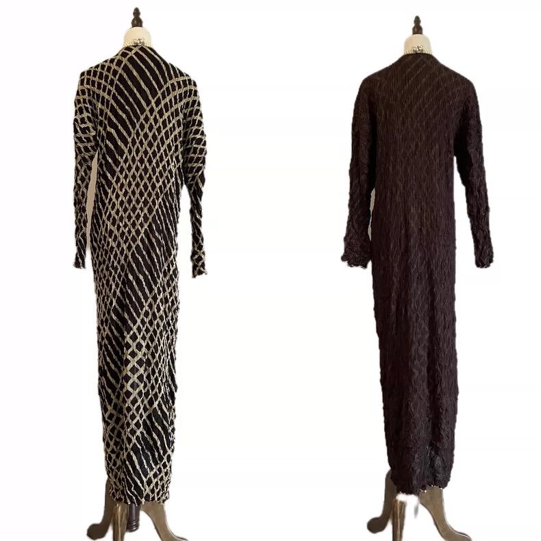Issey Miyake Issey Miyake Soft trench coat with double-sided check patt Size M / US 6-8 / IT 42-44 - 1 Thumbnail