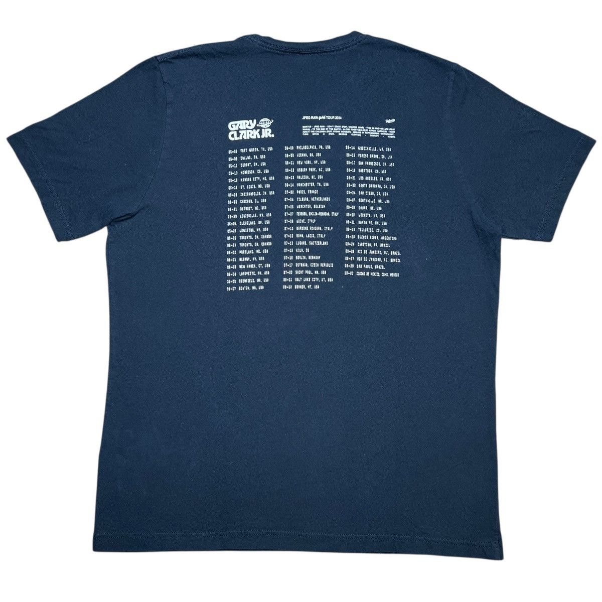 Rap Tees 2024 Jpegmafia Tour Dates Graphic Rap Hip Hop T-Shirt Size US XL / EU 56 / 4 - 2 Thumbnail