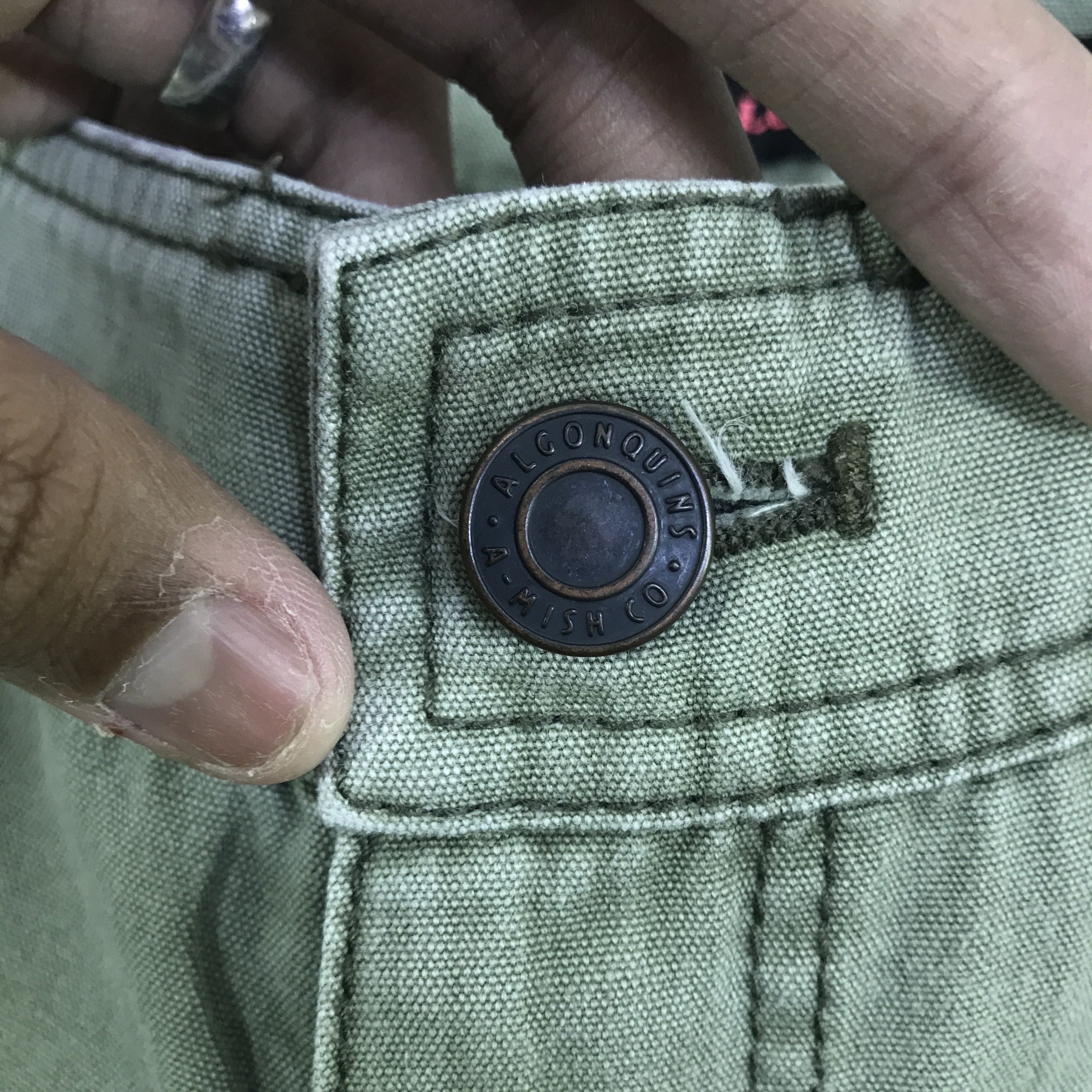 Japanese Brand Vintage Algonquins Cargo faded Pants K130B4 Size 30" / US 8 / IT 44 - 13 Thumbnail