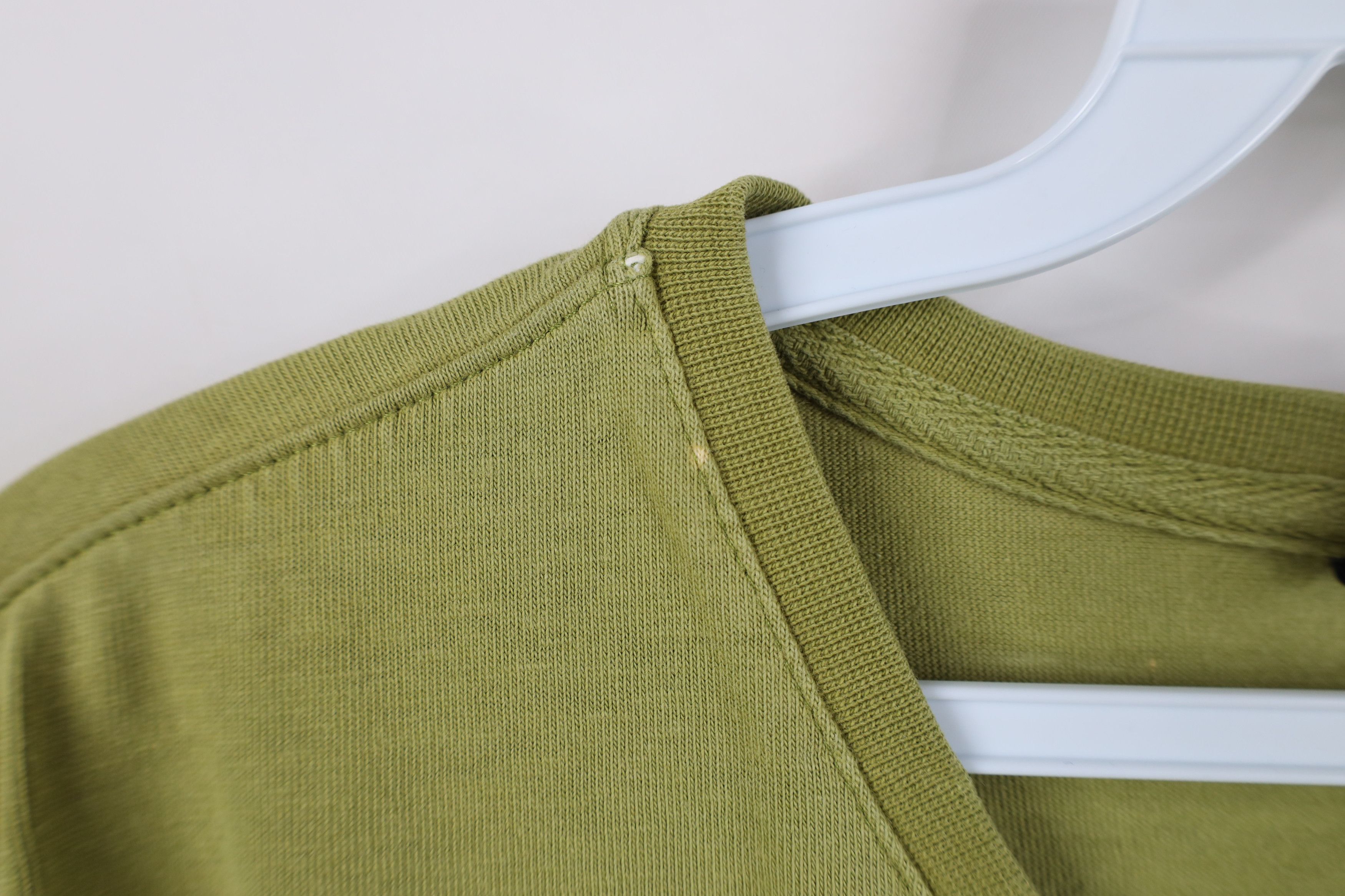 Vintage Vintage 90s Y2K Mossimo Surfing Blank Ribbed Knit T-Shirt Size M / US 6-8 / IT 42-44 - 6 Thumbnail