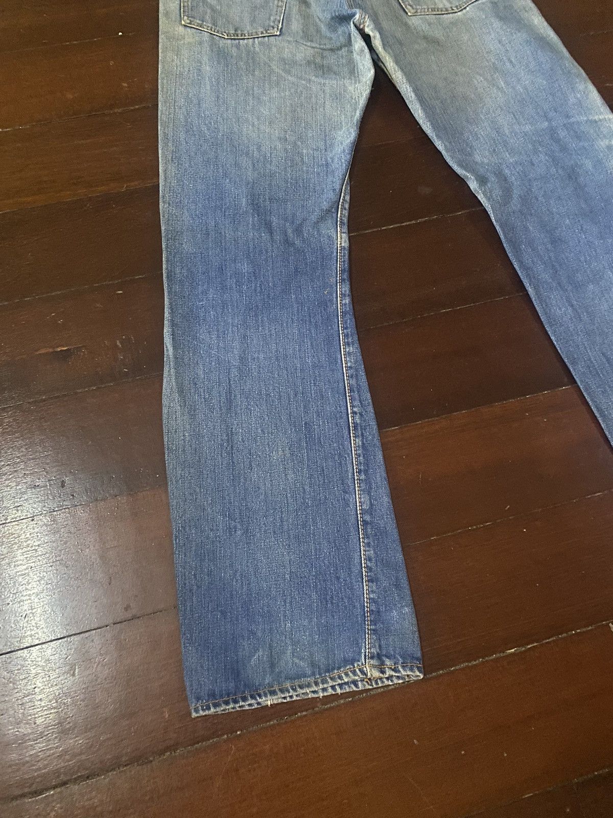 Vintage Fire 🔥 vintage 90s BIG STONE distressed denim rework Size US 32 / EU 48 - 13 Thumbnail