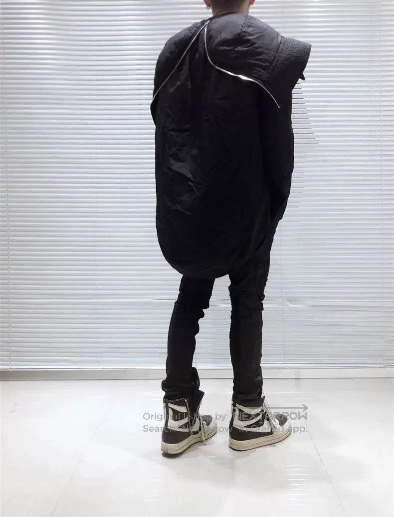Rick Owens Rick Owens Asymmetrical Zip-Up Coat. Size US S / EU 44-46 / 1 - 6 Thumbnail