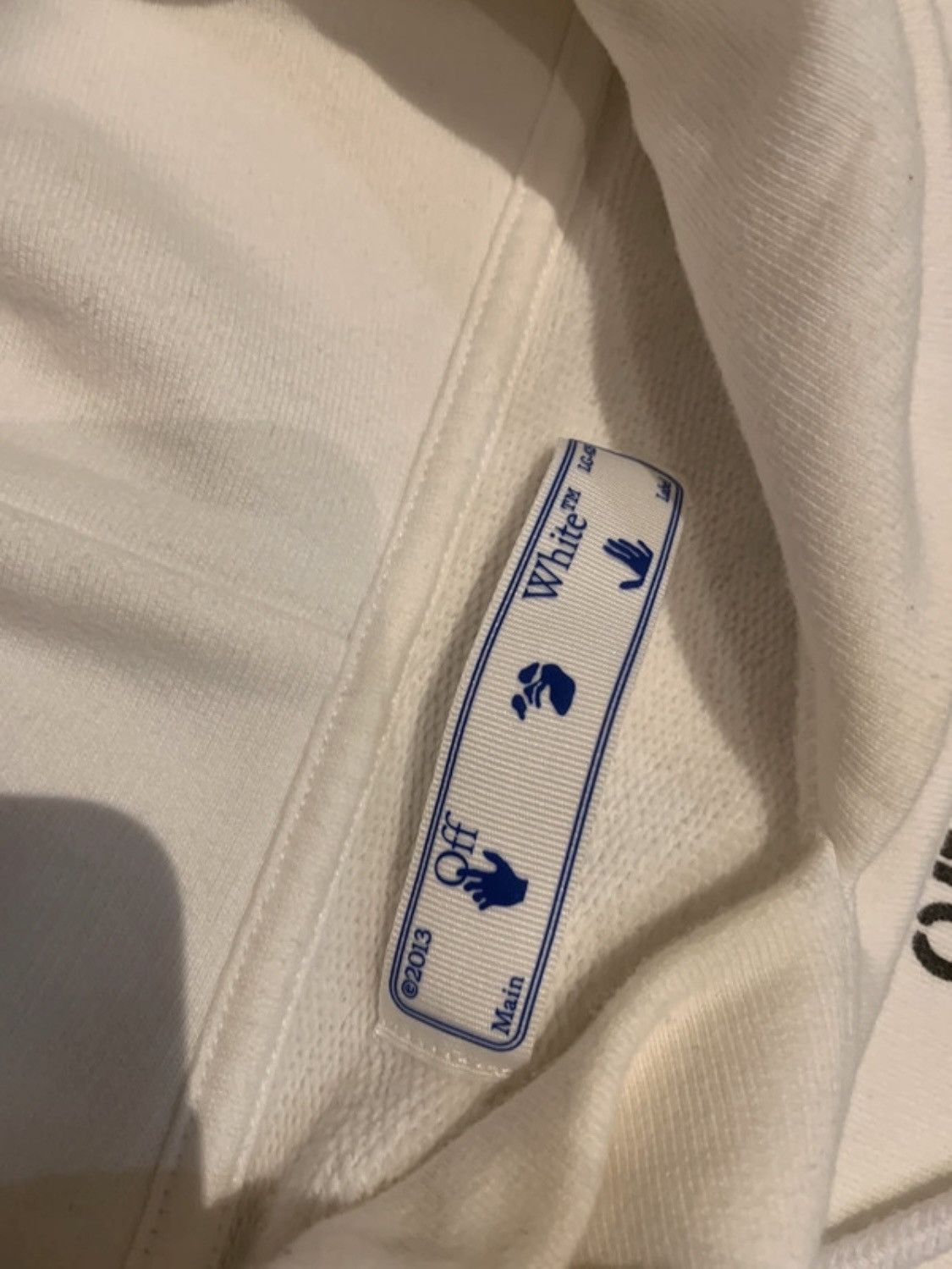 Off-White White Off White Hoodie Size US S / EU 44-46 / 1 - 4 Thumbnail