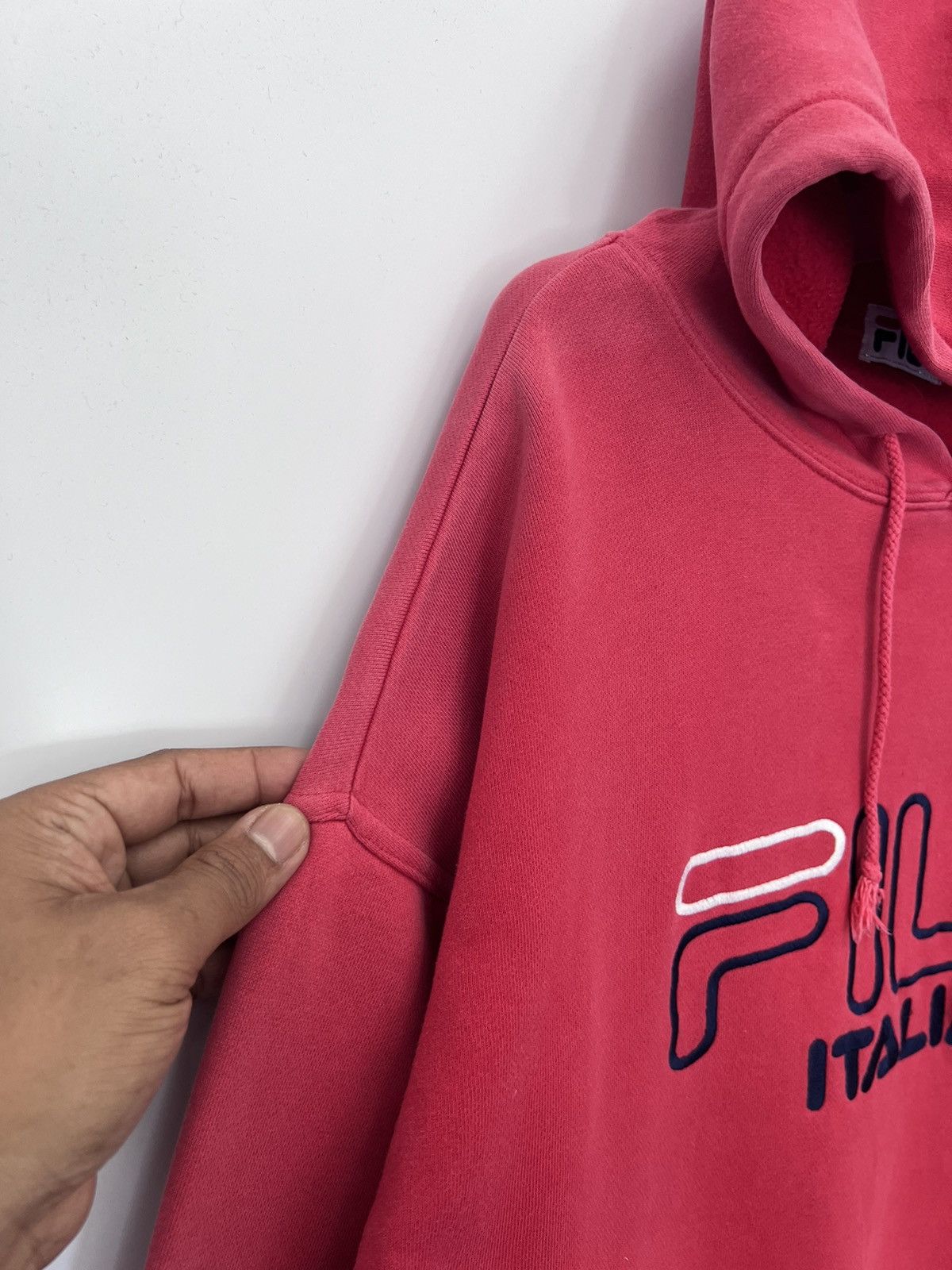 Fila 🔥 Fila Big logo Streetwear Sweat hoodie - L Size US L / EU 52-54 / 3 - 4 Thumbnail