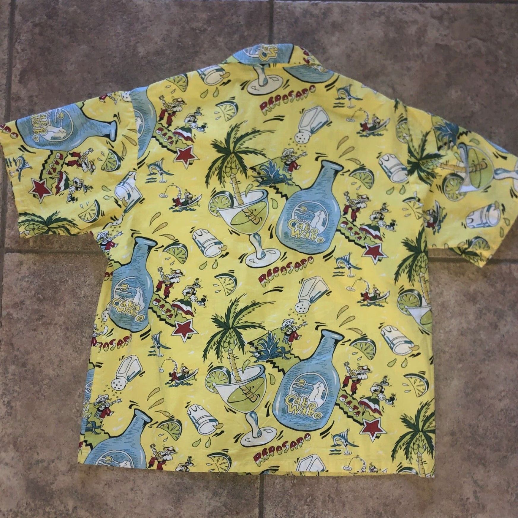 Vintage VINTAGE Malihini Hawaiian Shirt Yellow Short Sleeve Mens M Size US M / EU 48-50 / 2 - 4 Thumbnail