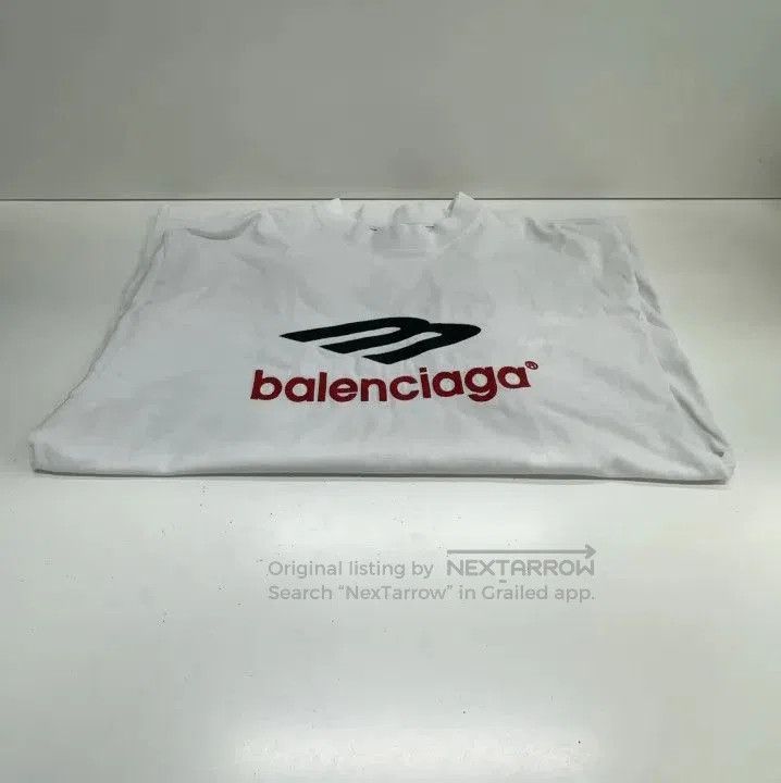 Balenciaga Balenciaga 3B Sports Icon Logo Embroidered T-Shirt. Size US XXS / EU 40 - 8 Thumbnail